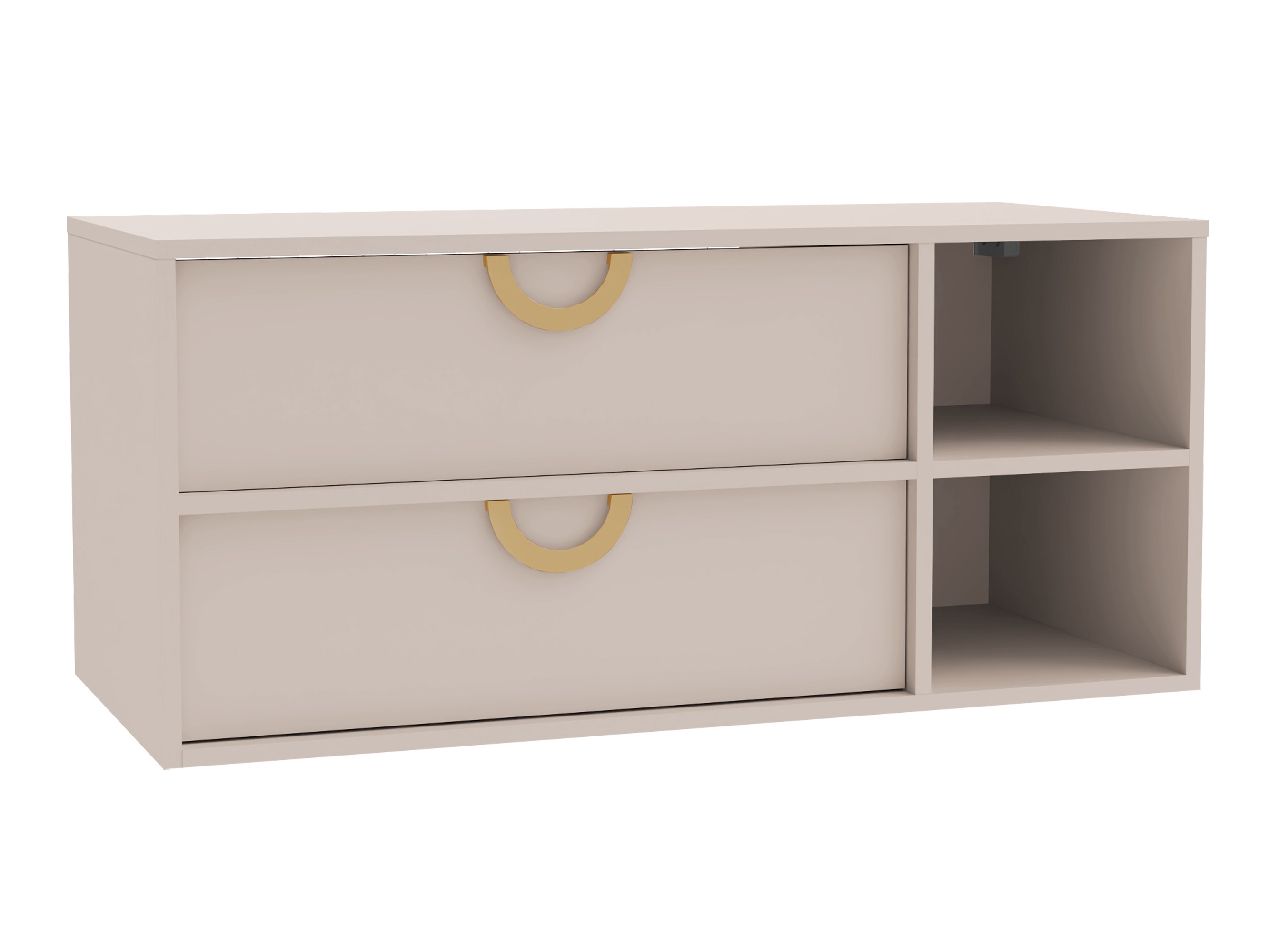 Armoire de salle de bains murale pour lavabo Sodalis (Cachemire)