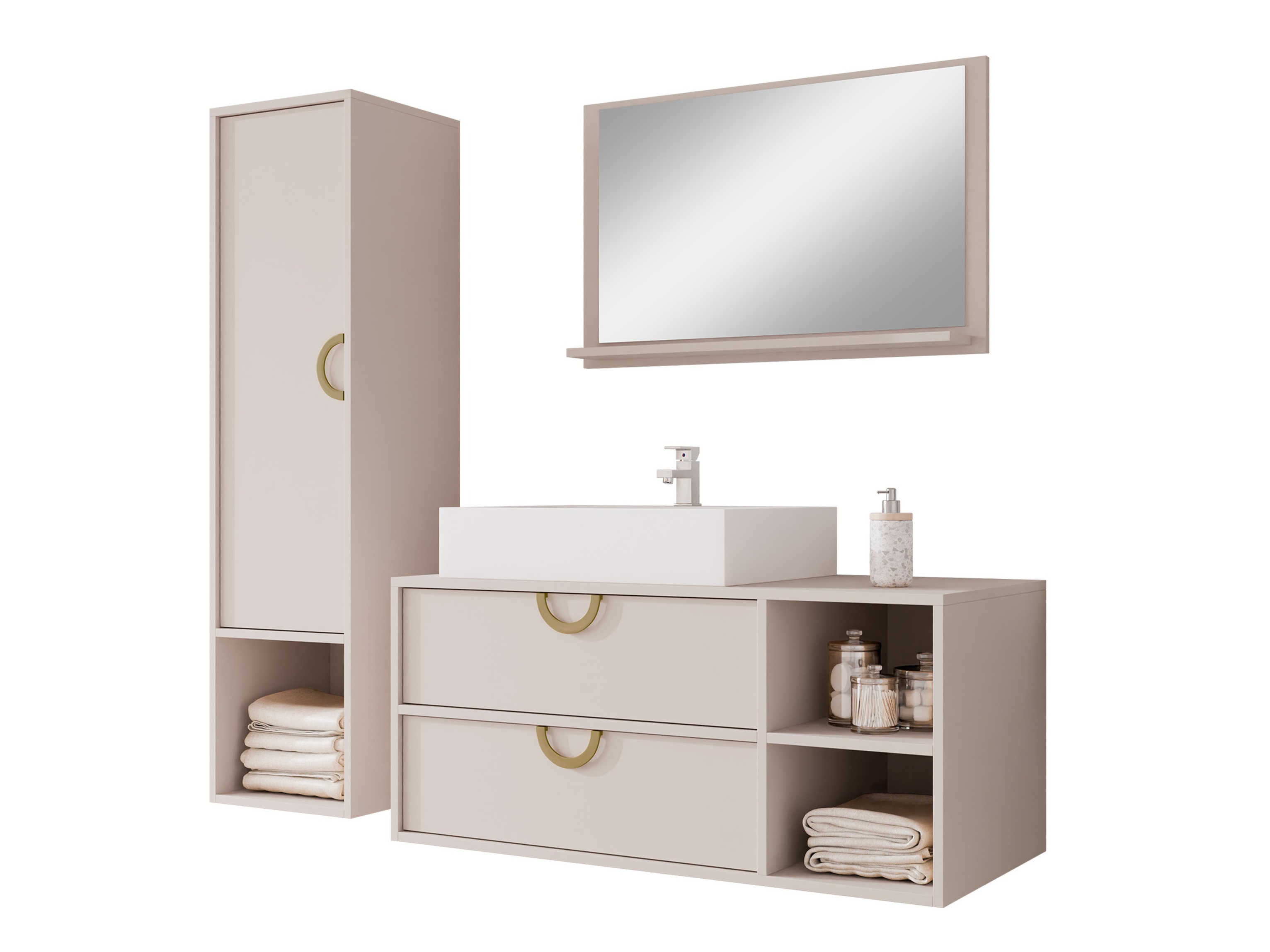 Ensemble de salle de bain Sodalis (Cachemire)