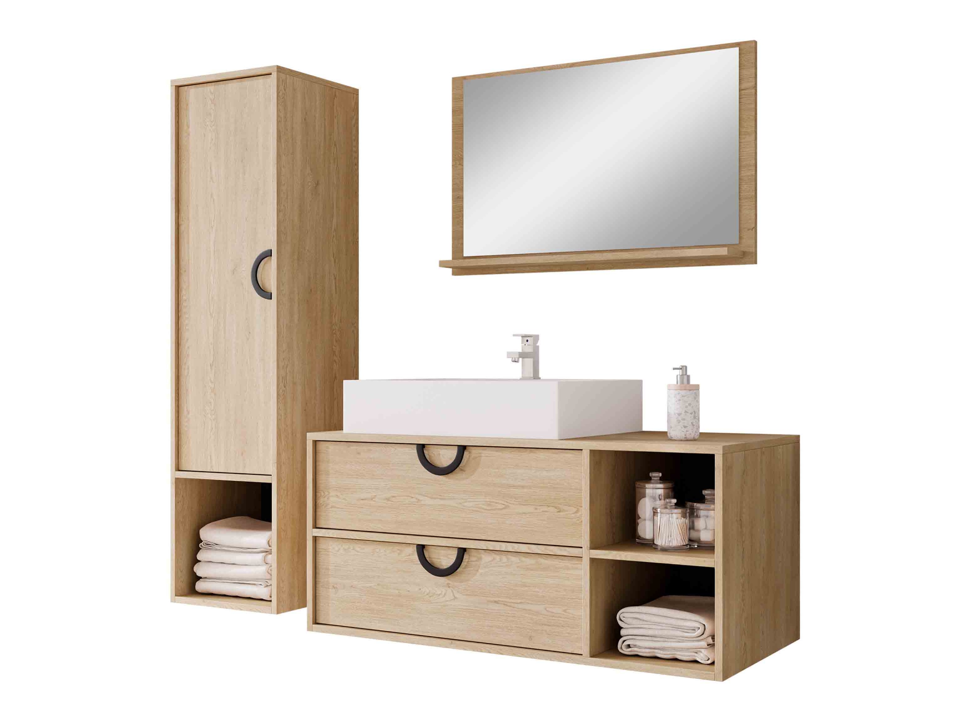 Ensemble de salle de bain Sodalis (Chêne)