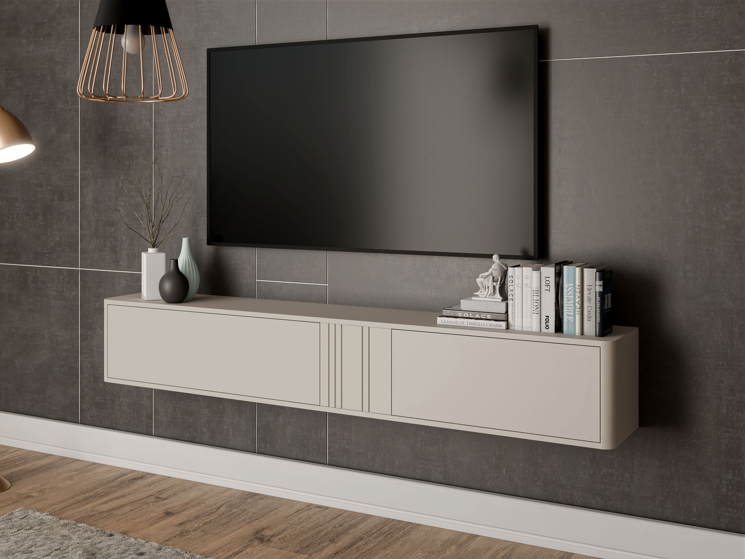 Meuble TV Oratio I (Cachemire)