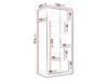 Armoire Comfivo Larmire 122 (Cachemire)