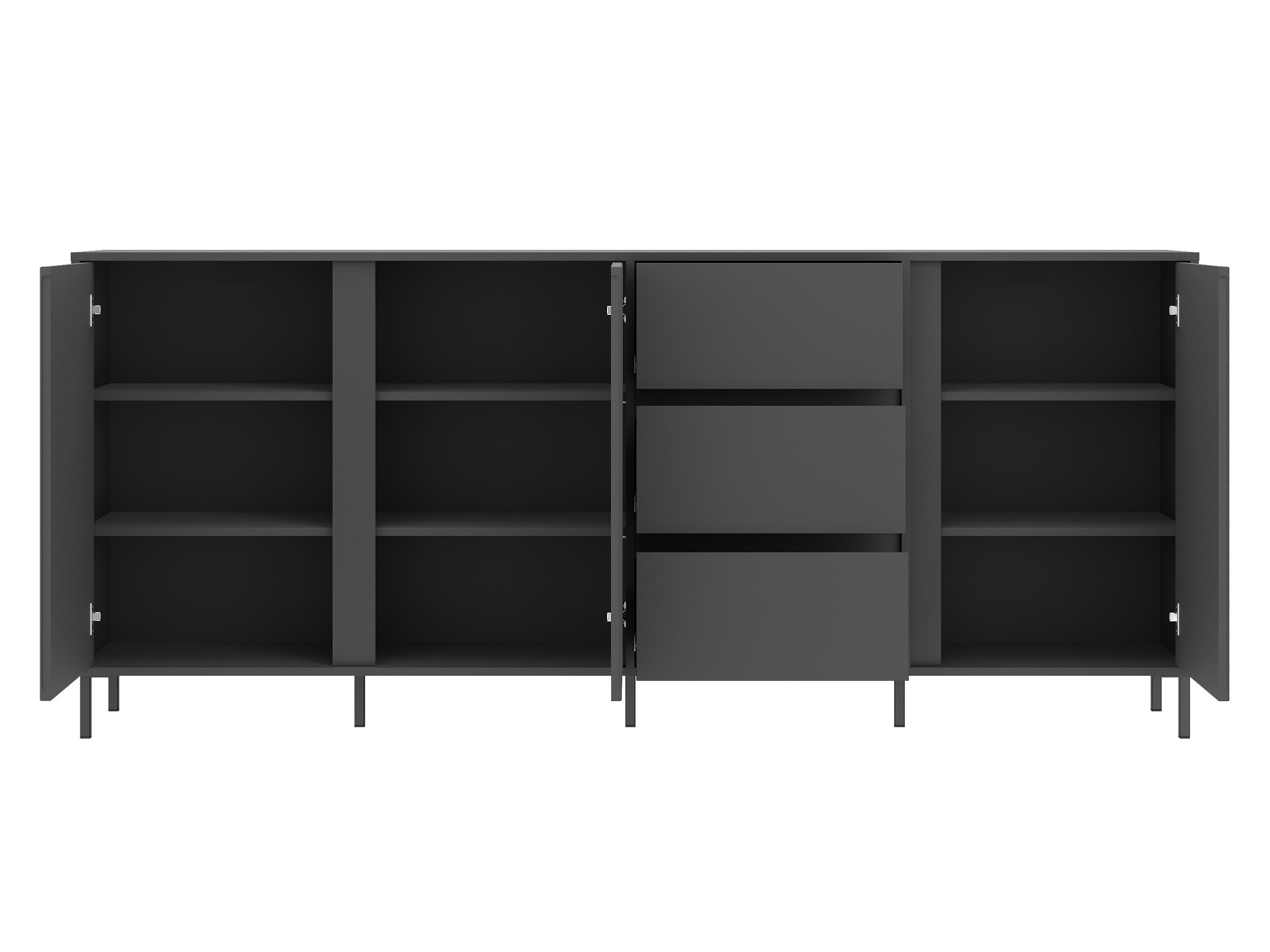 Ensemble de salon Ruvrevi 105 (Anthracite)