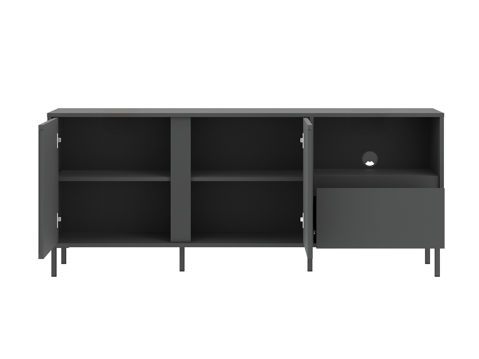 Ensemble de salon Ruvrevi 106 (Anthracite)