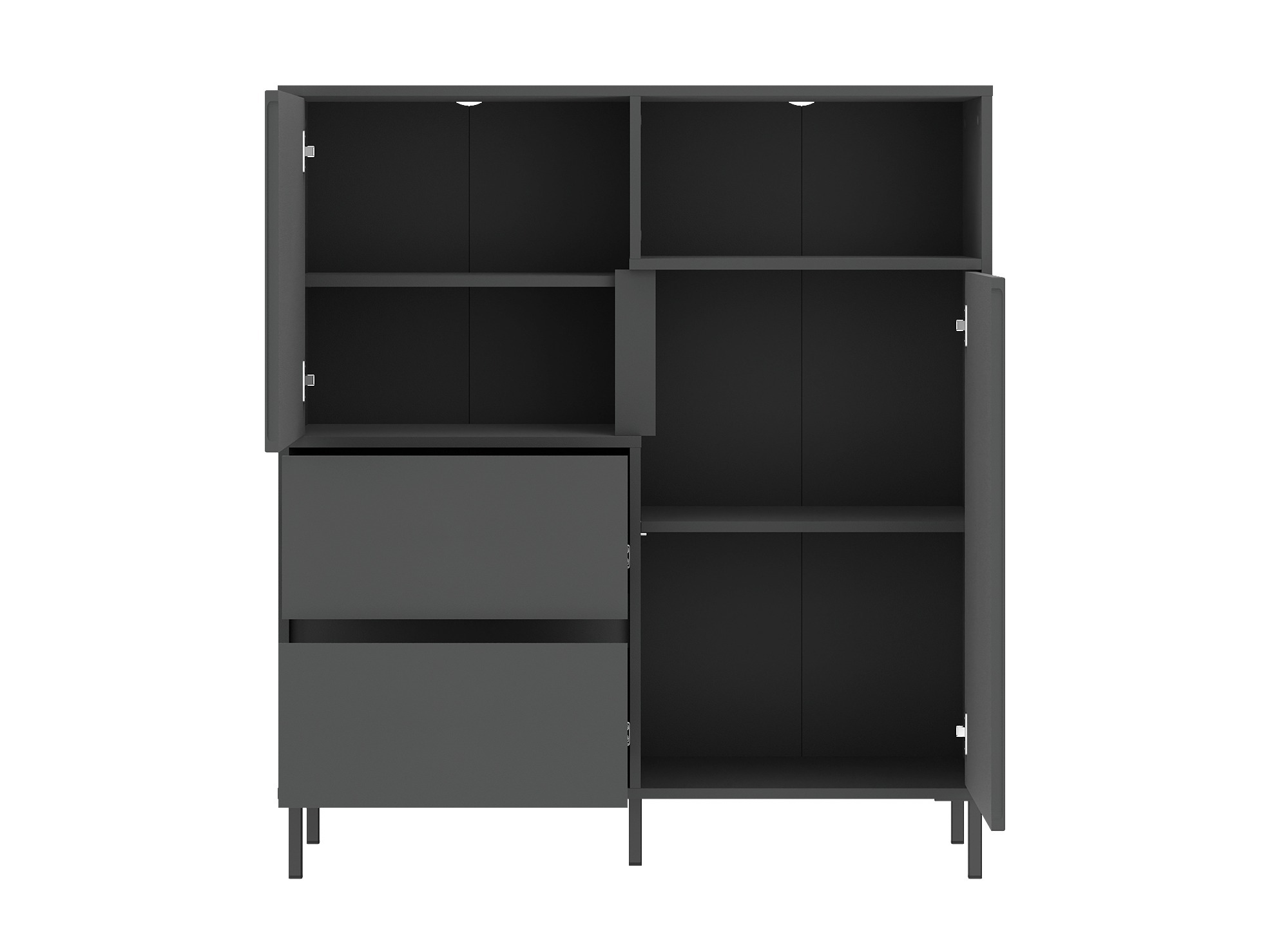 Ensemble de salon Ruvrevi 106 (Anthracite)