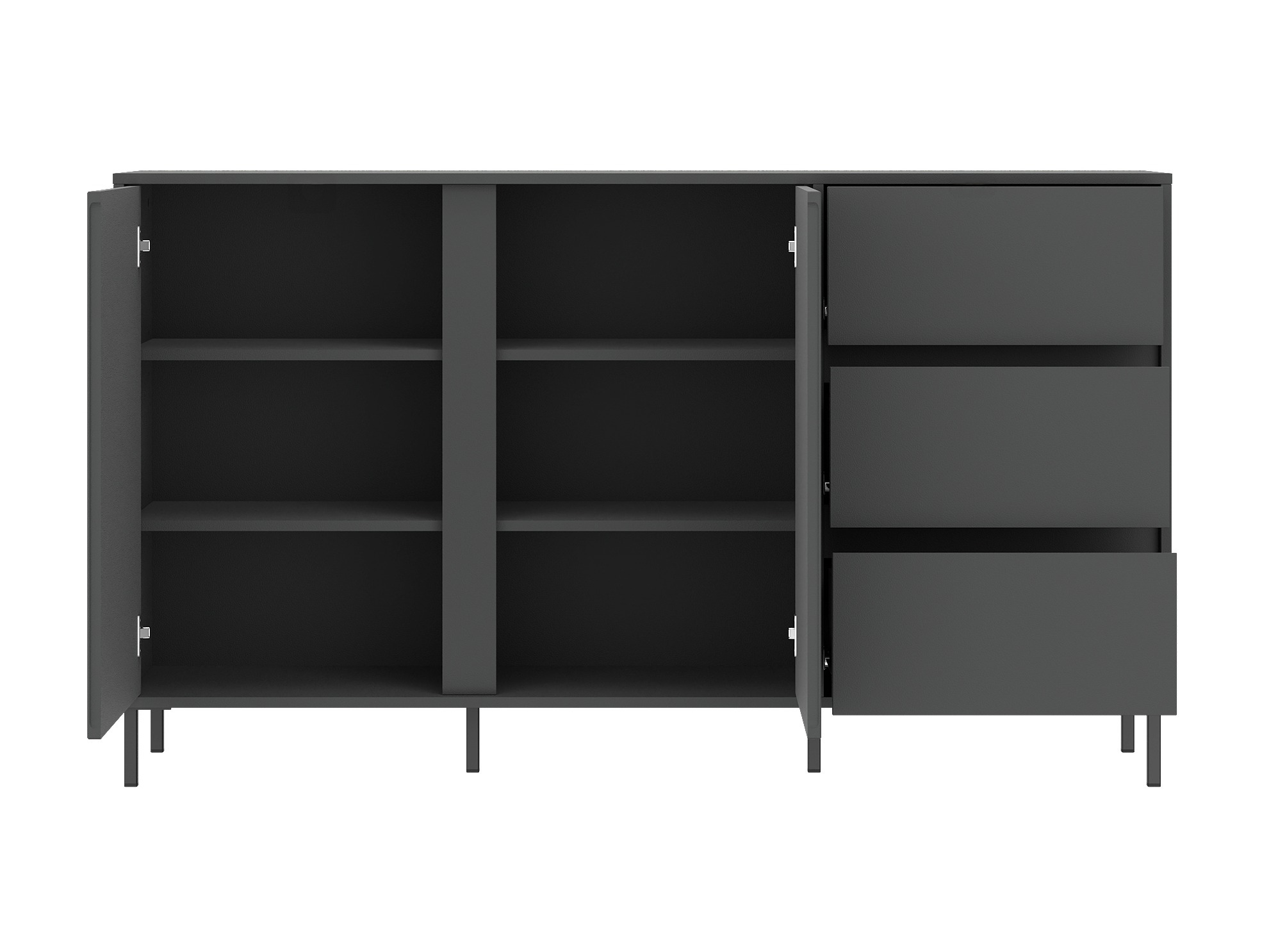 Ensemble de salon Ruvrevi 106 (Anthracite)
