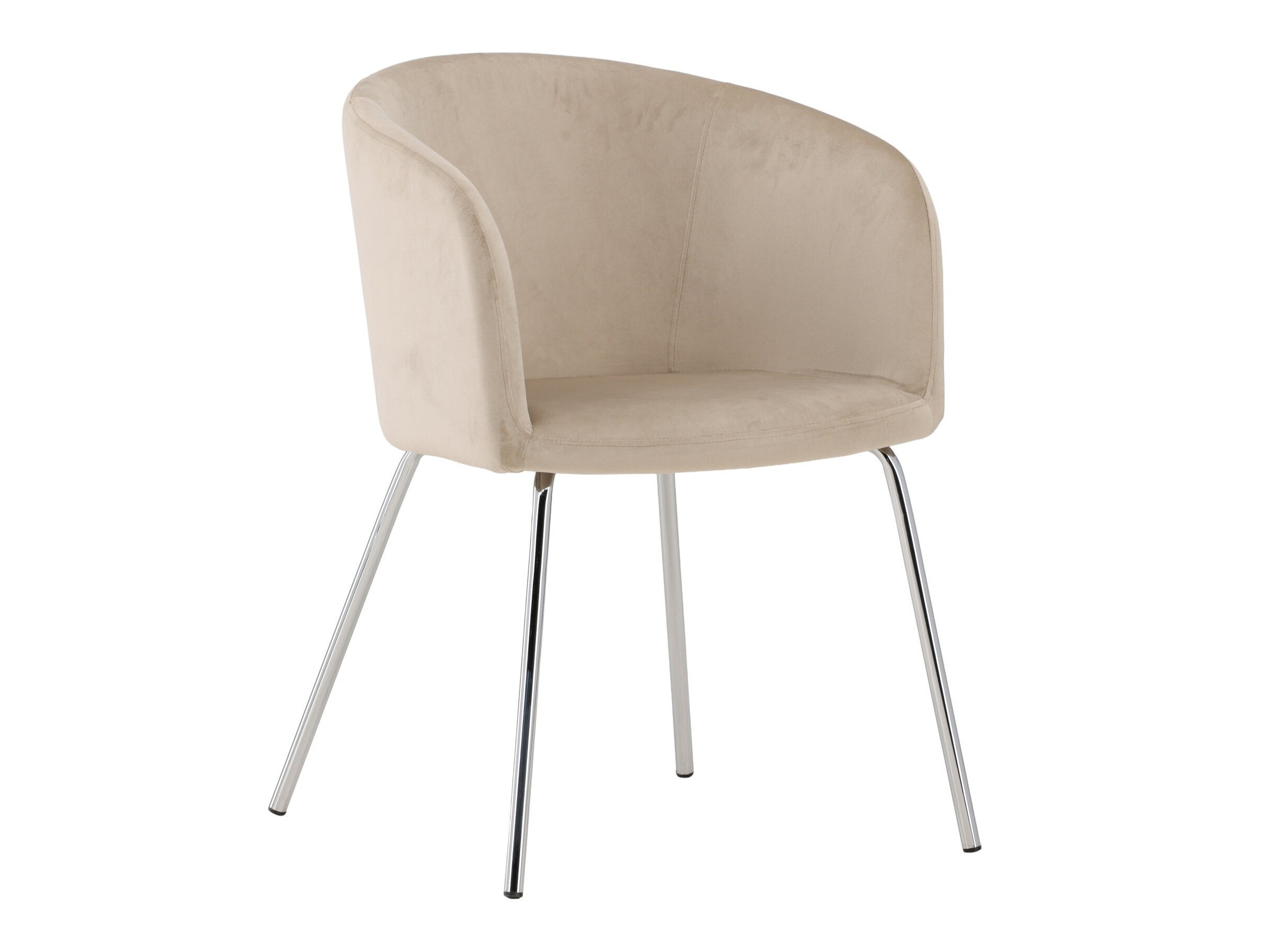 Chaise Dallas 2603 (Beige + Argent)