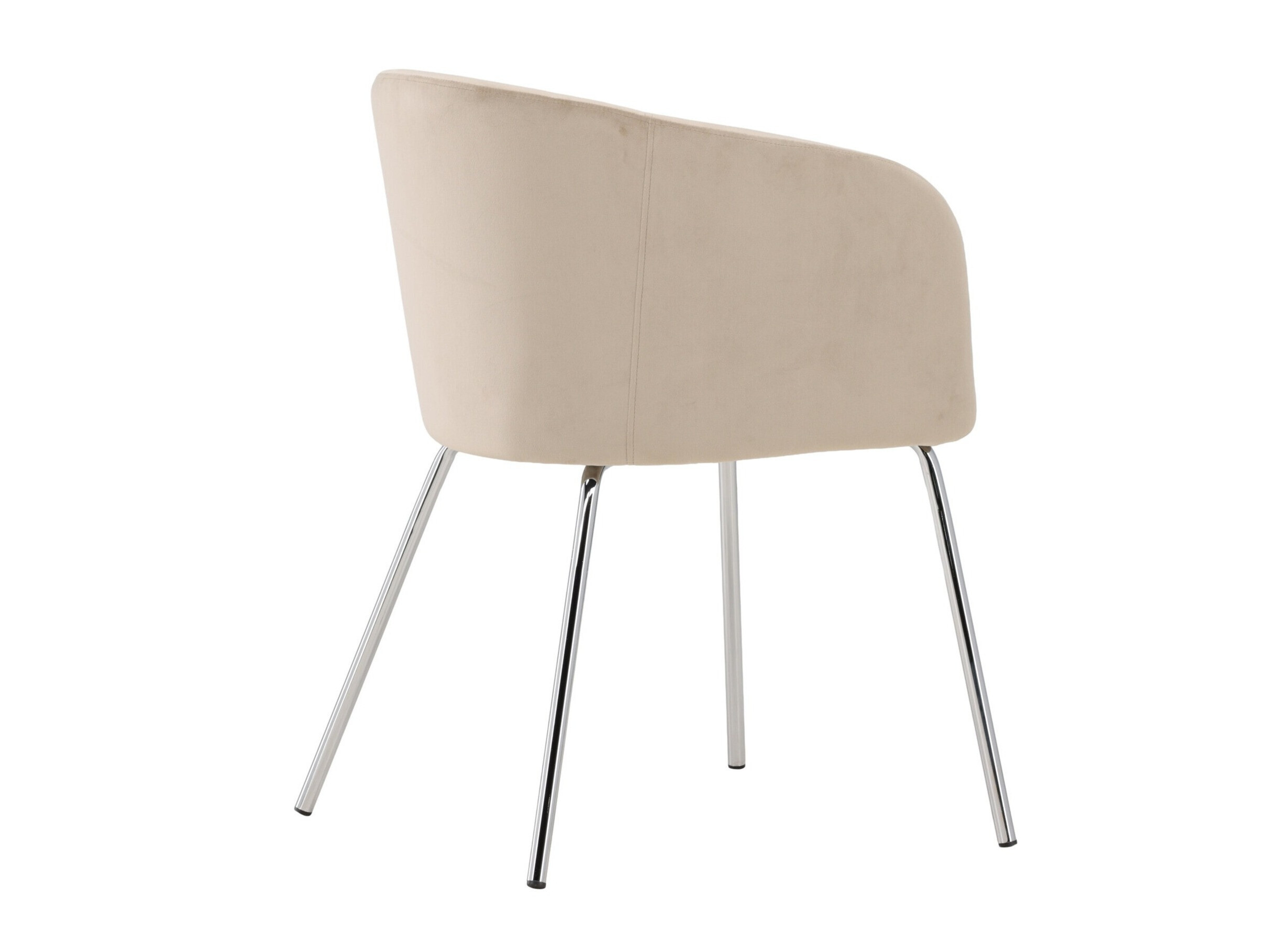 Chaise Dallas 2603 (Beige + Argent)