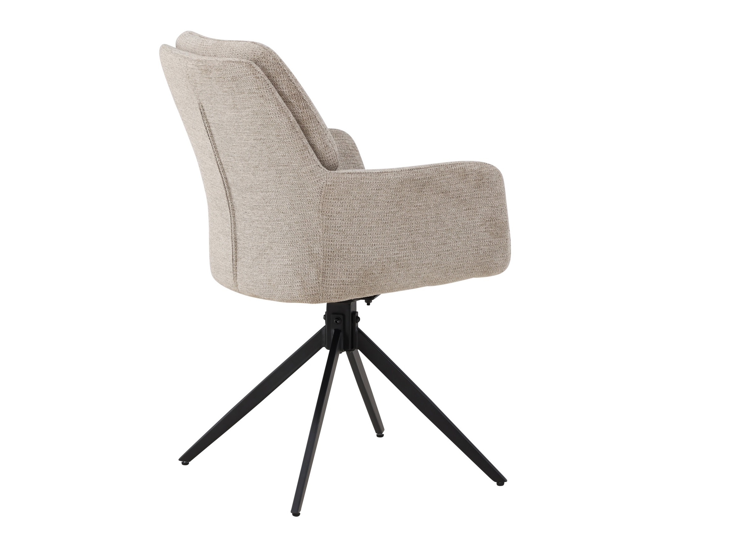 Chaise Dallas 4935 (Marron + Noir)