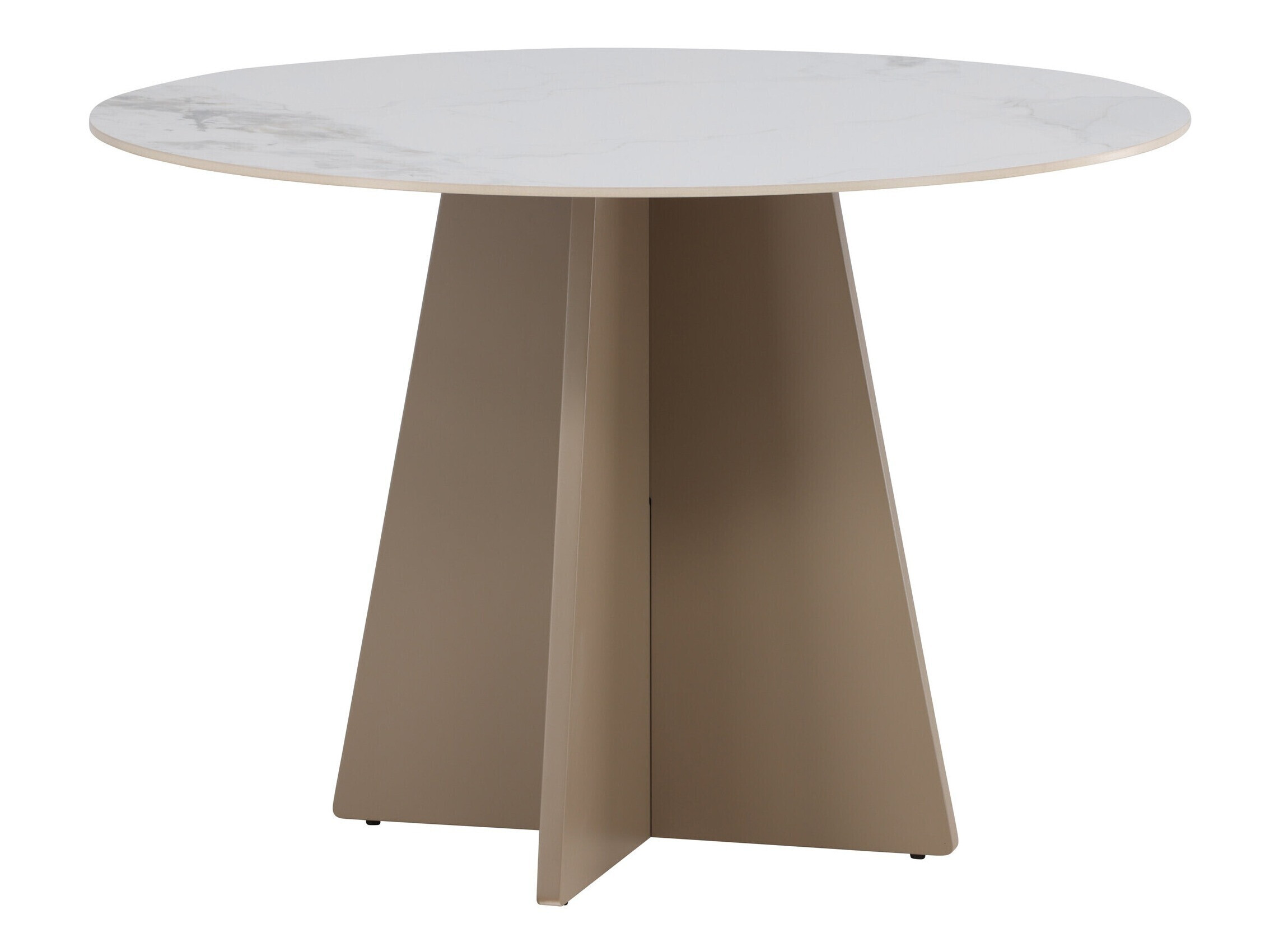 Table Dallas 4451 (Marbre blanc + Beige)