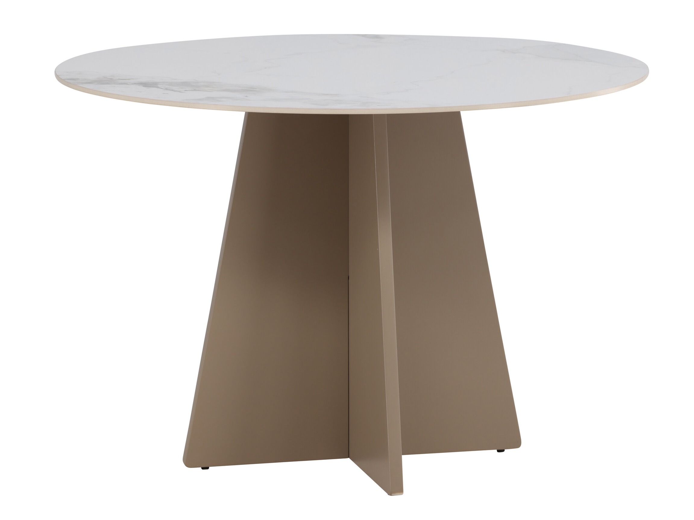 Table Dallas 4451 (Marbre blanc + Beige)