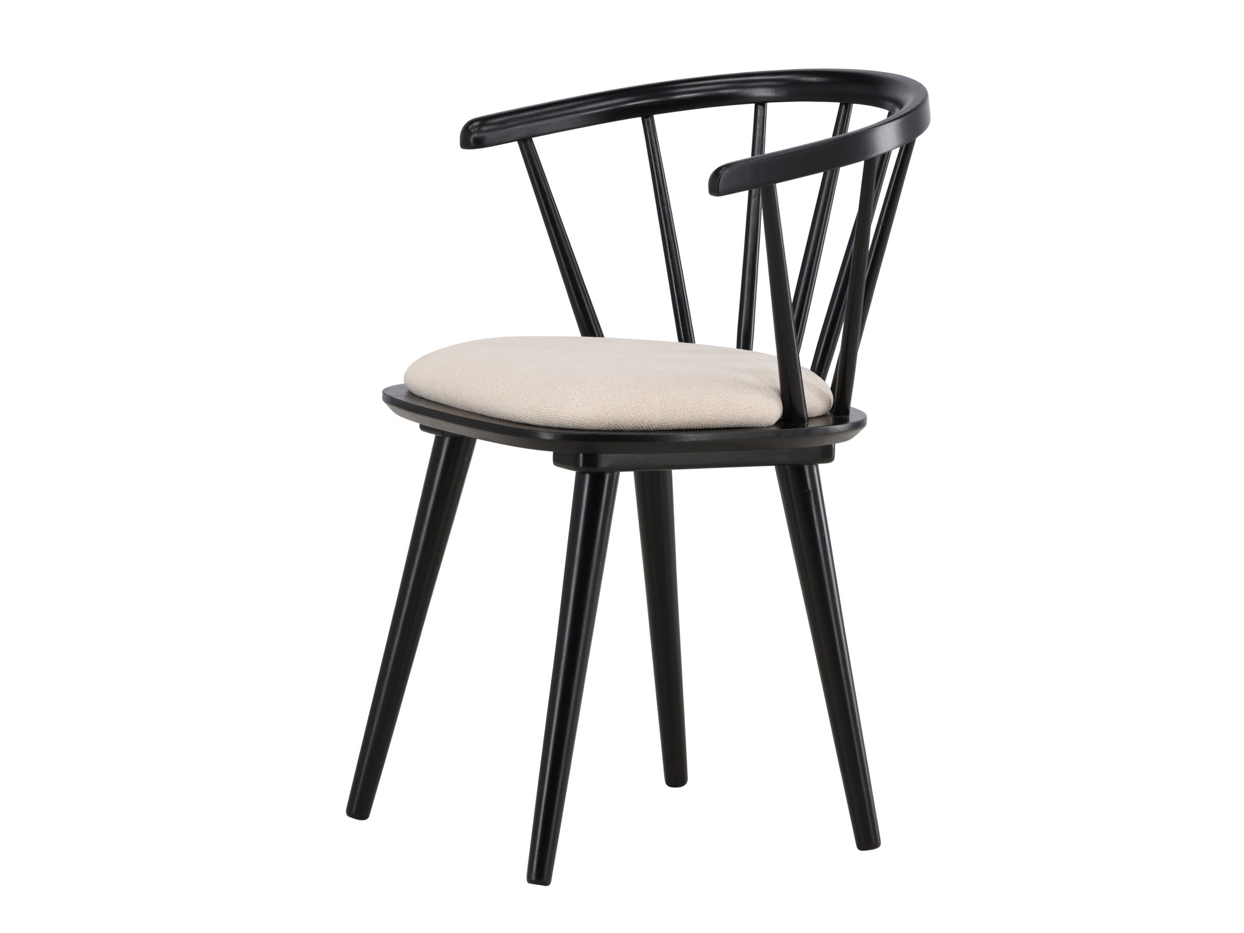 Chaise Dallas 4953 (Noir + Beige)