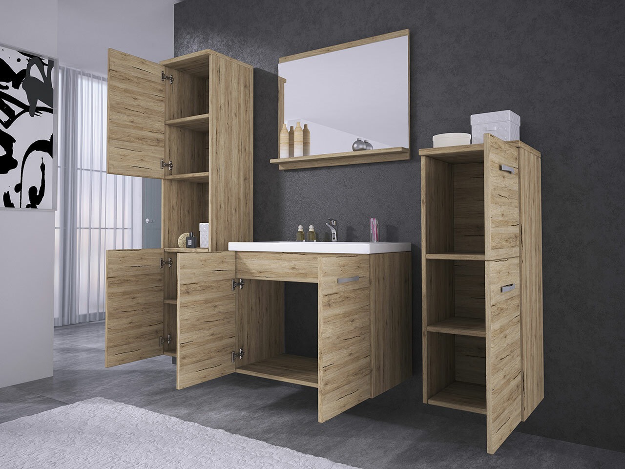 Ensemble de salle de bain Sarasota 108 (Bodega)