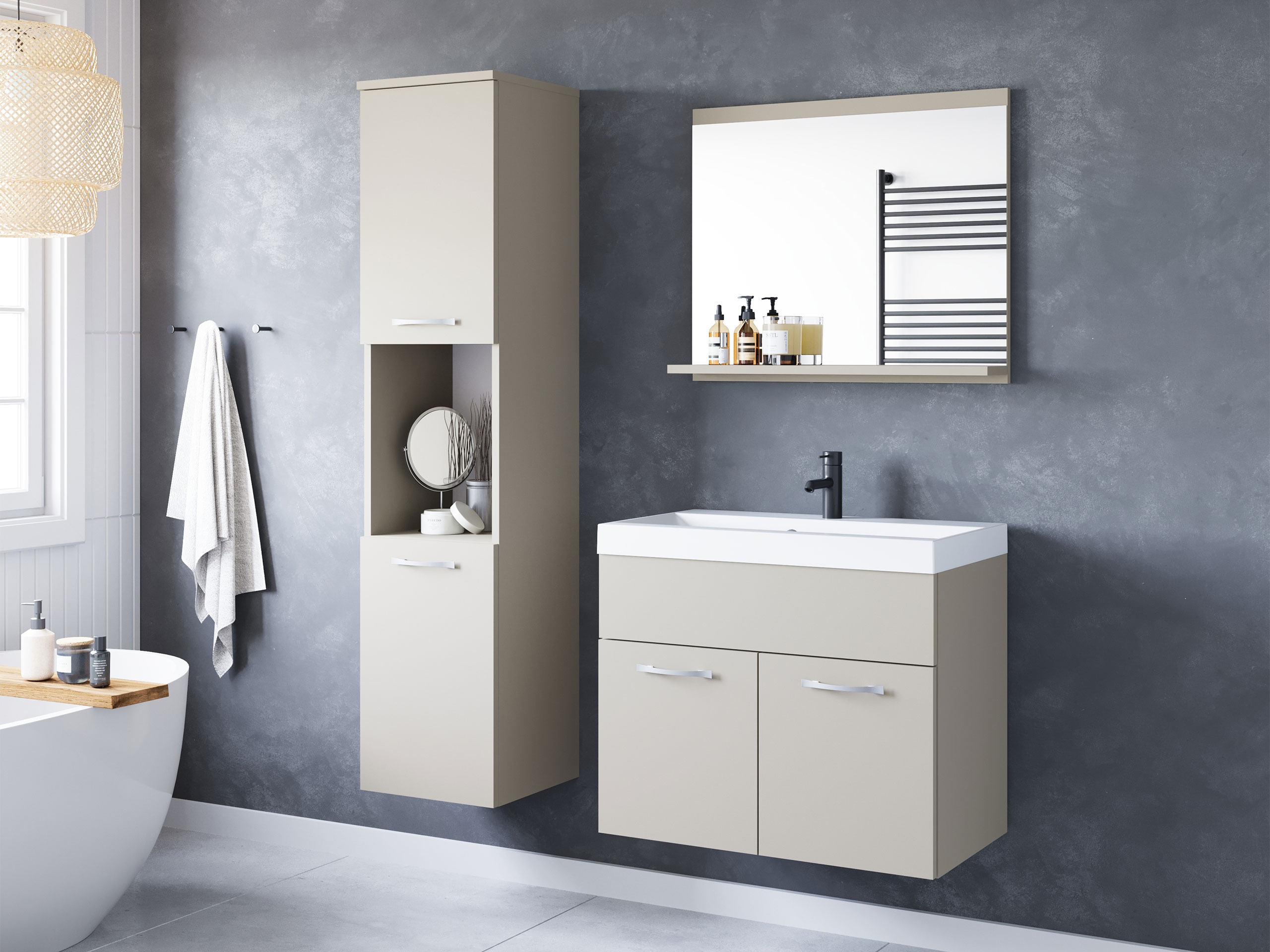 Ensemble de salle de bain Sarasota 122 (Cachemire)