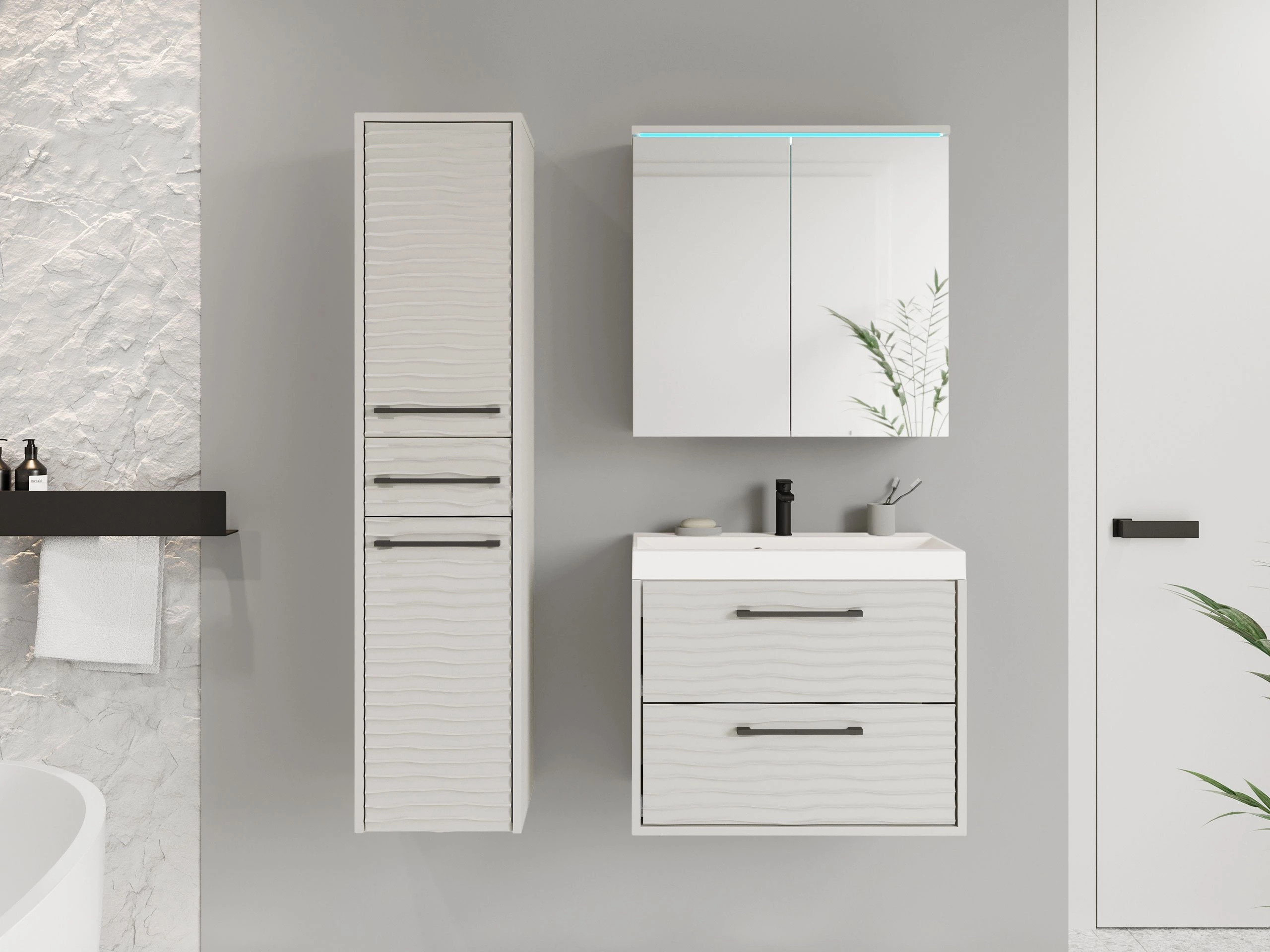 Ensemble de salle de bain Sarasota 173 (Cachemire)