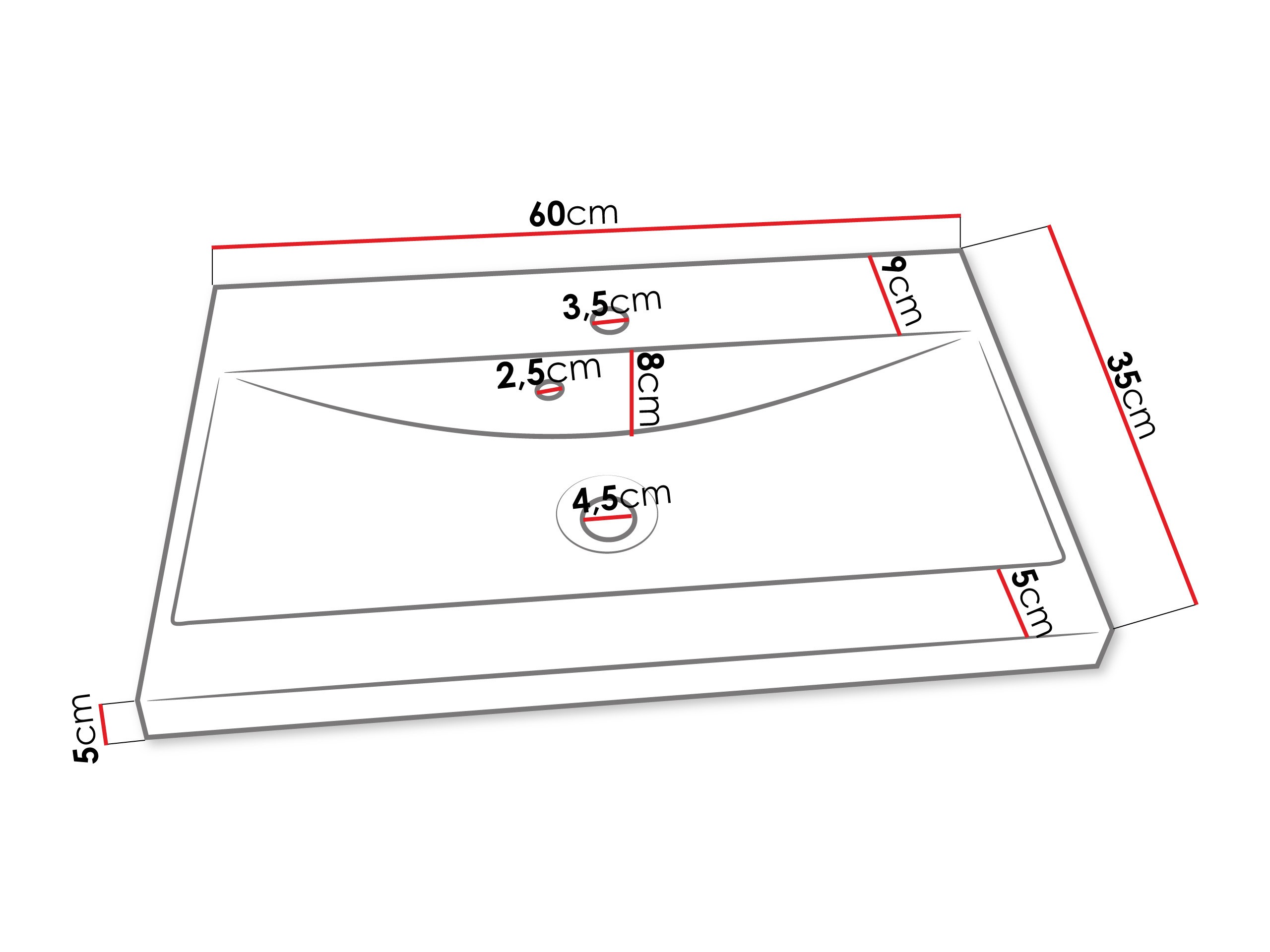 Ensemble de salle de bain Sarasota 173 (Cachemire)