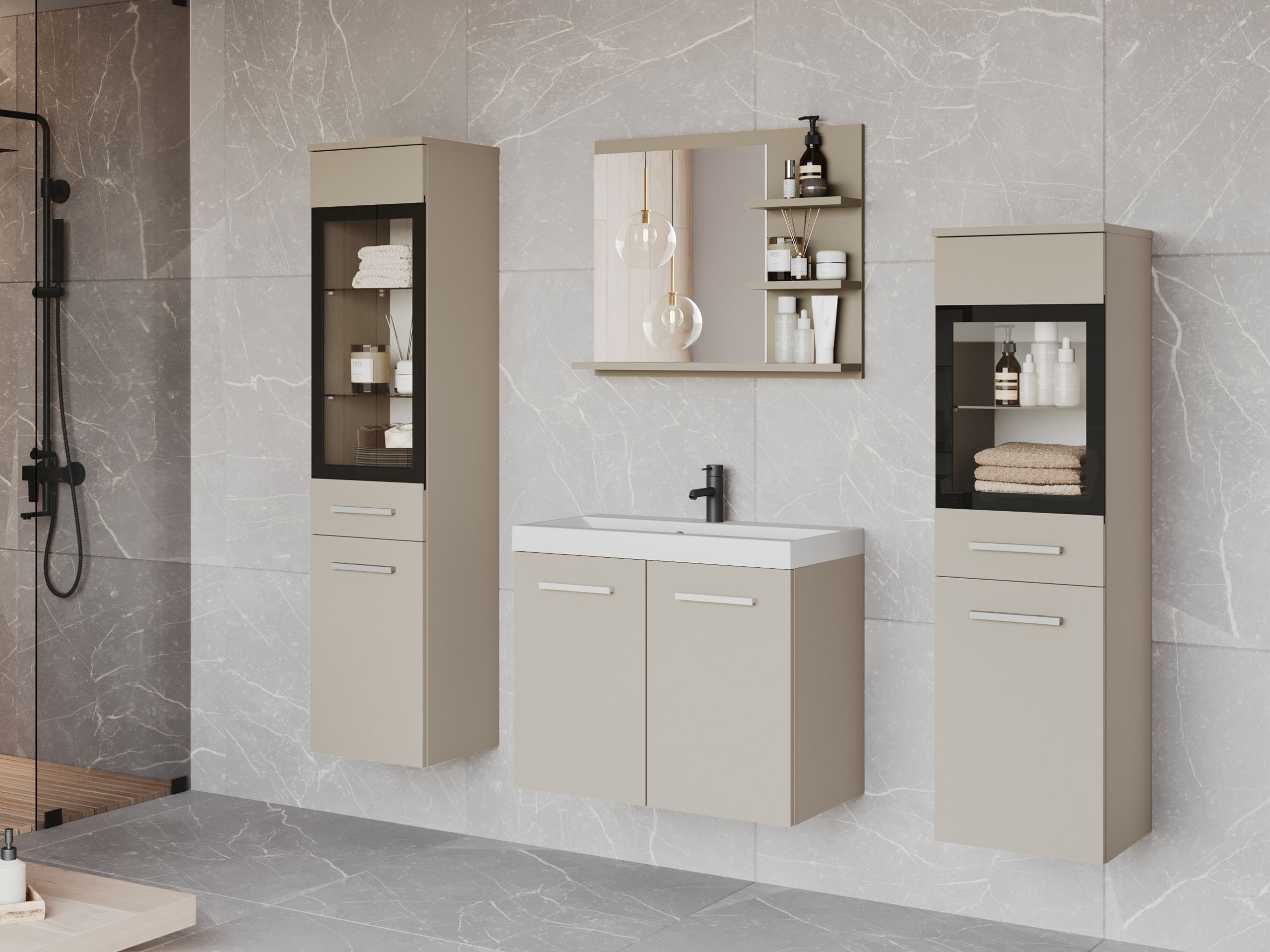 Ensemble de salle de bain Scientia IV (Cachemire)