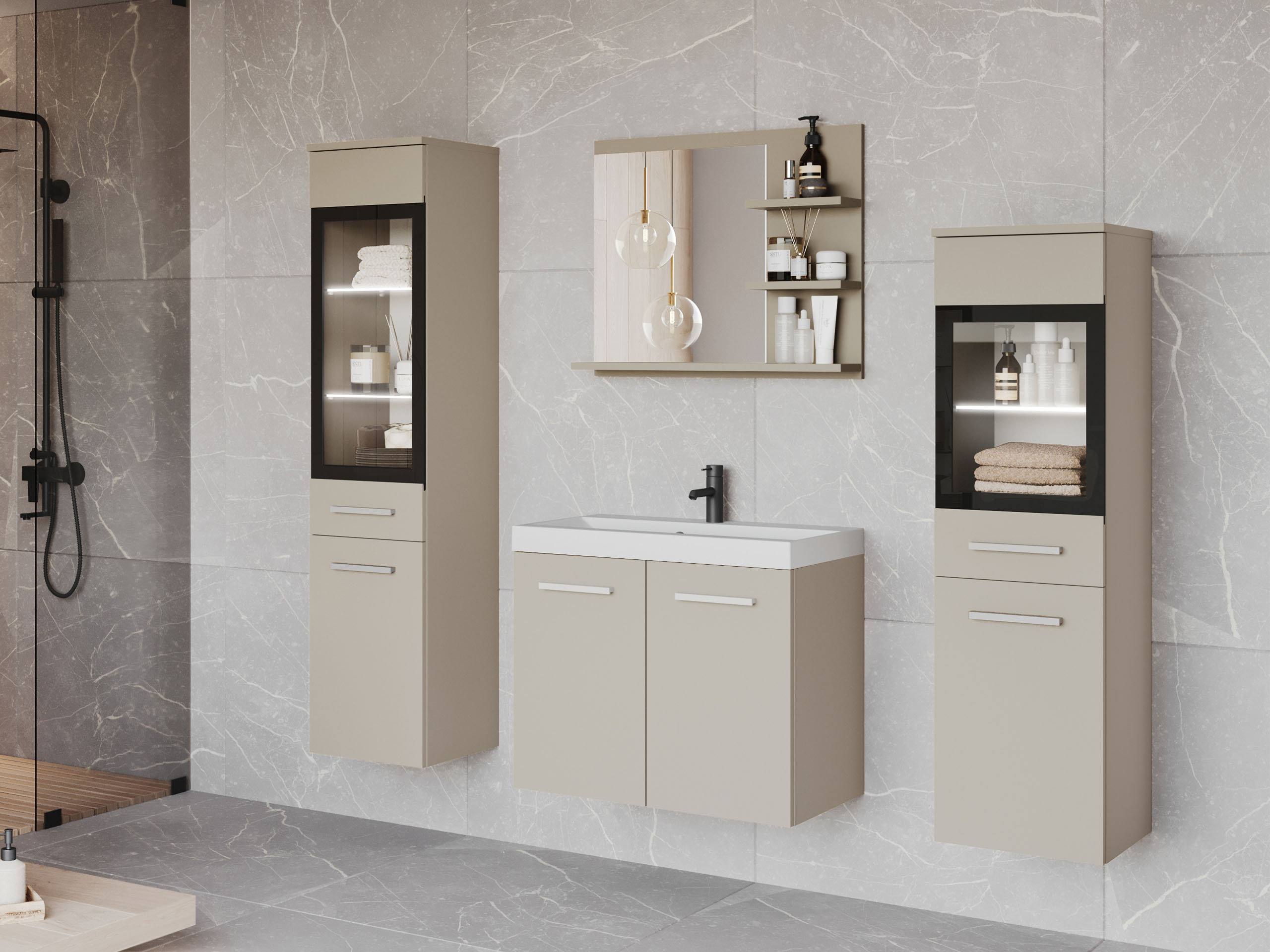 Ensemble de salle de bain Scientia IV (Cachemire)