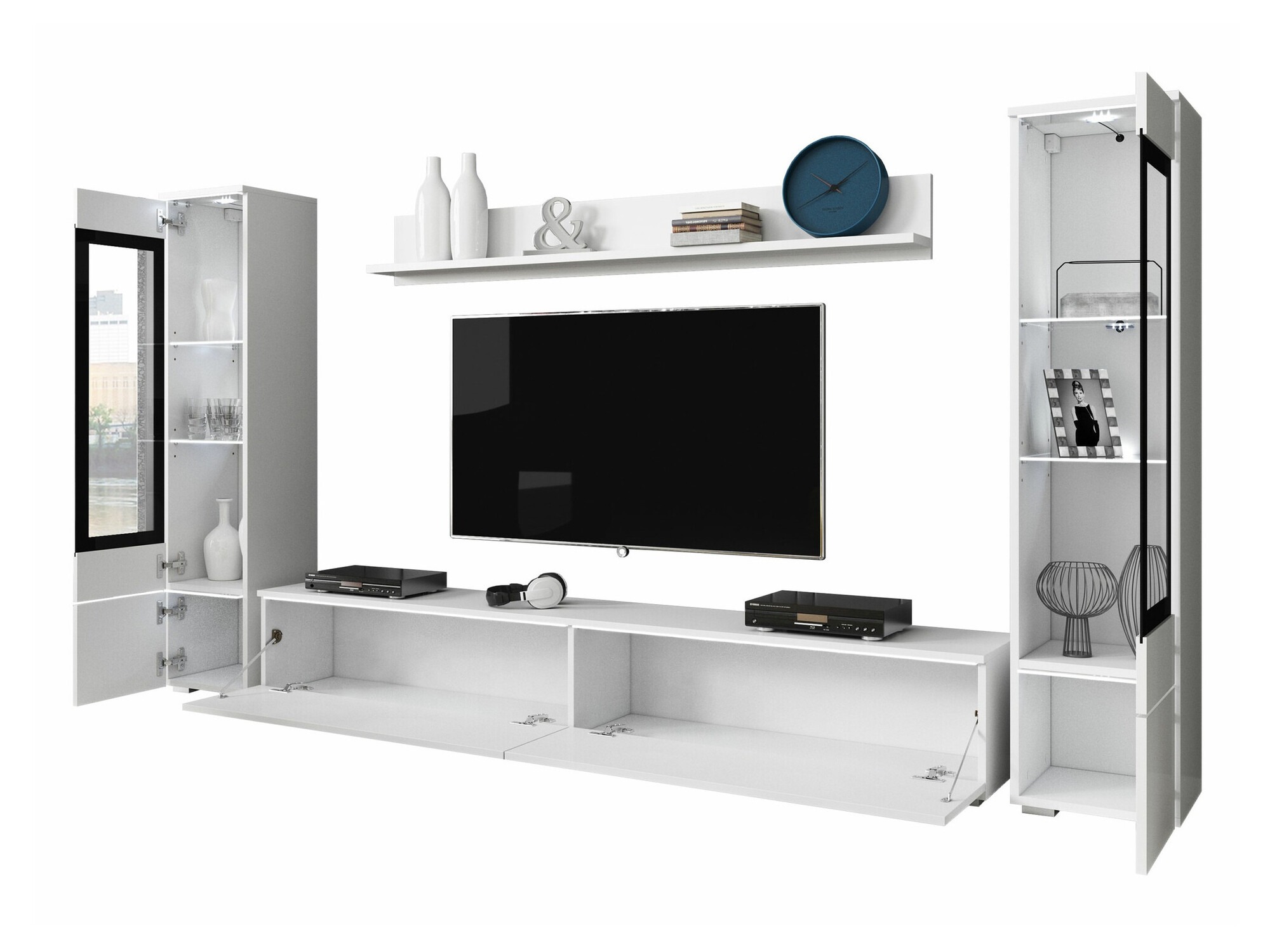 Ensemble de salon Mirfivo 101 (Chêne Artisan)
