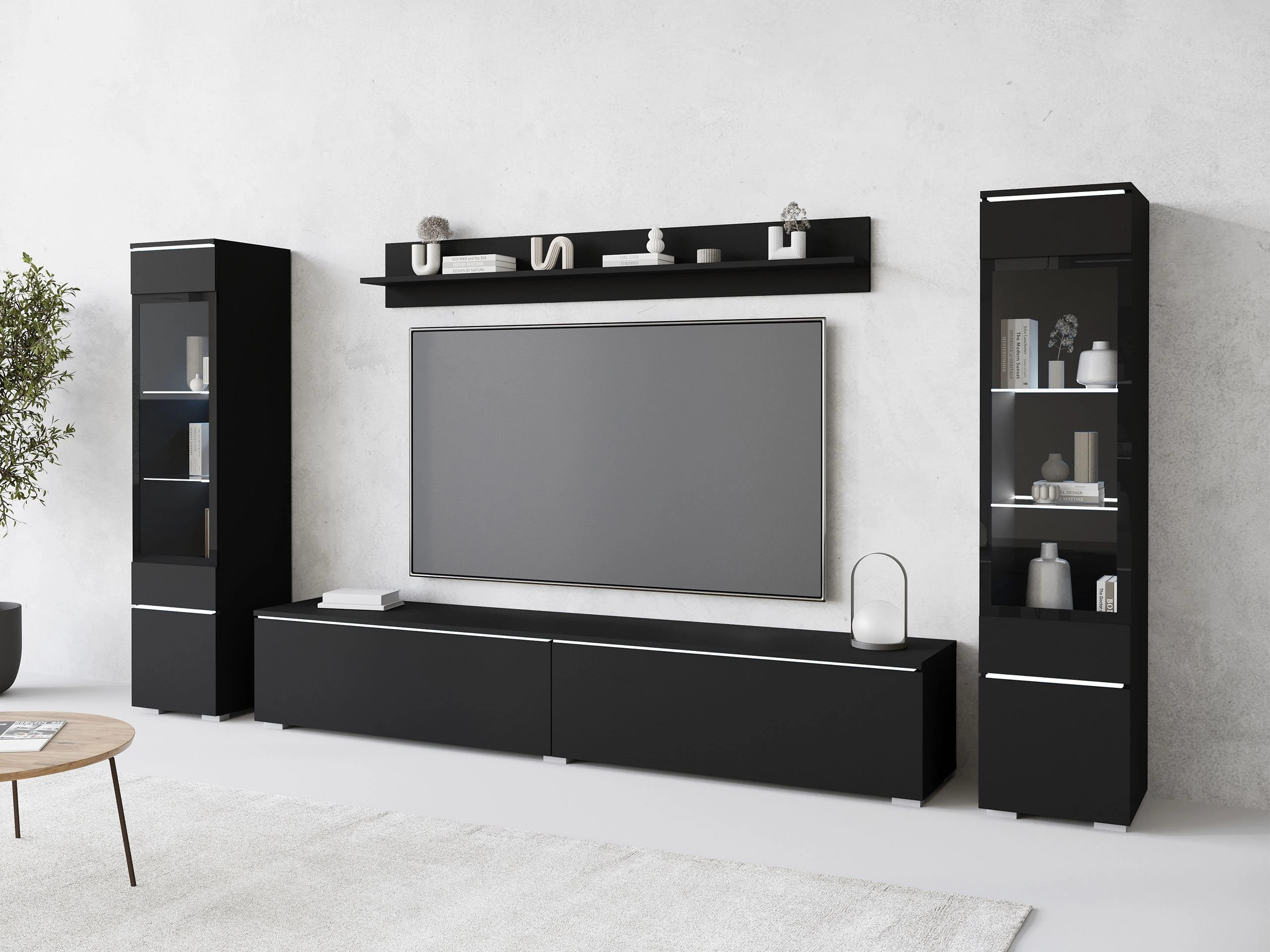 Ensemble de salon Mirfivo 101 (Graphite)