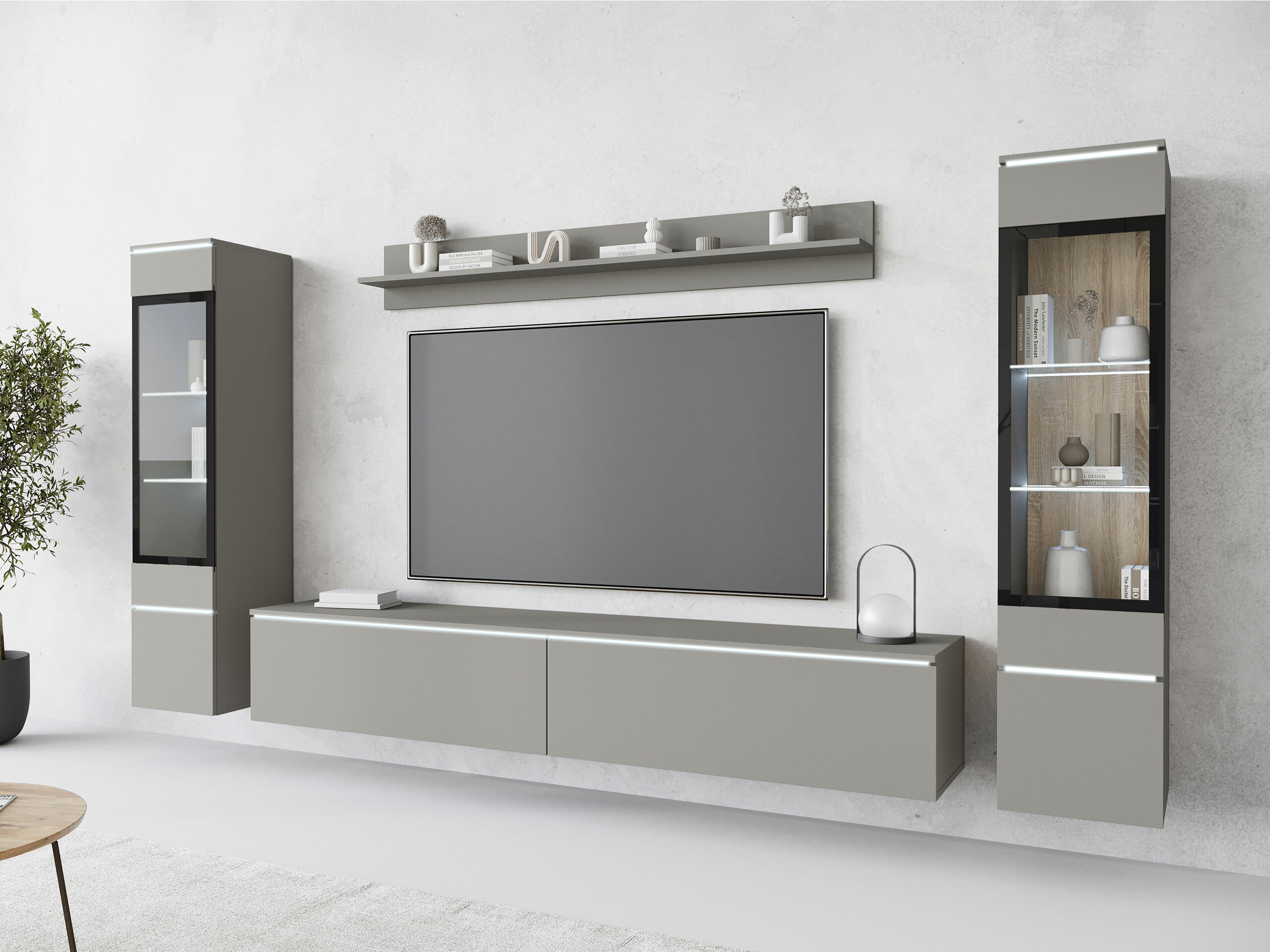 Ensemble de salon Mirfivo 101 (Gris)