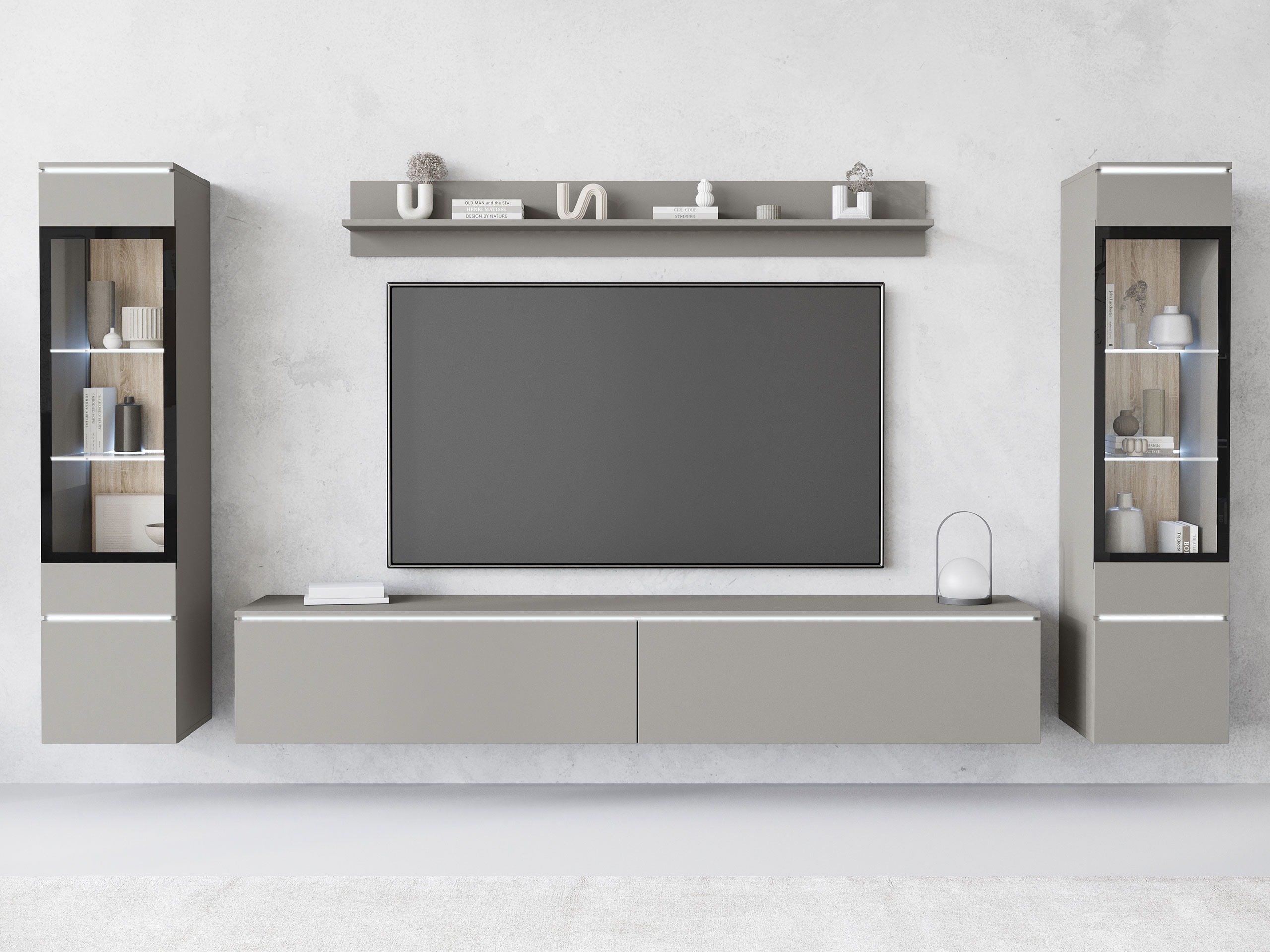 Ensemble de salon Mirfivo 101 (Gris)