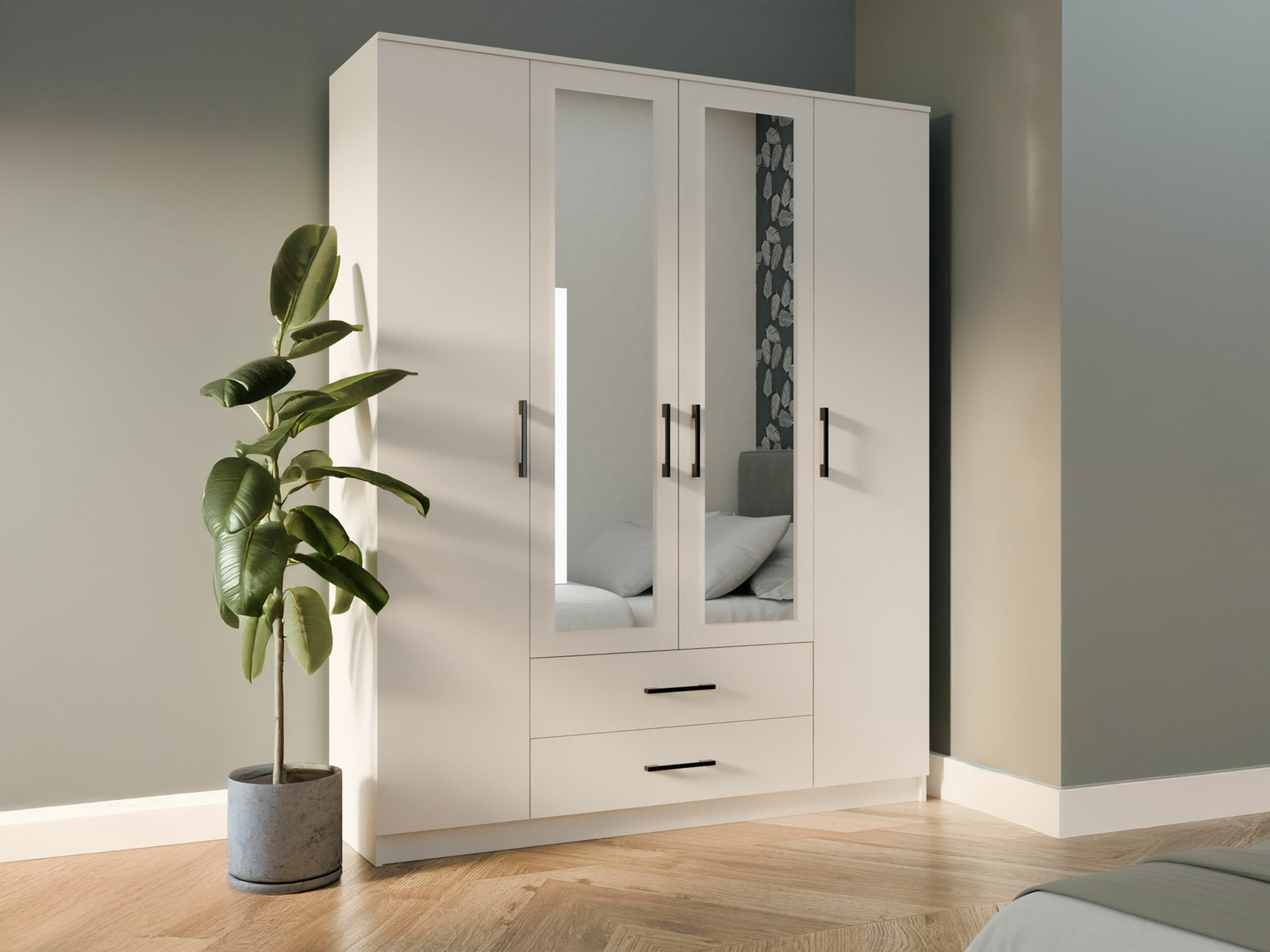 Armoire Mandeville 117 (Blanc)