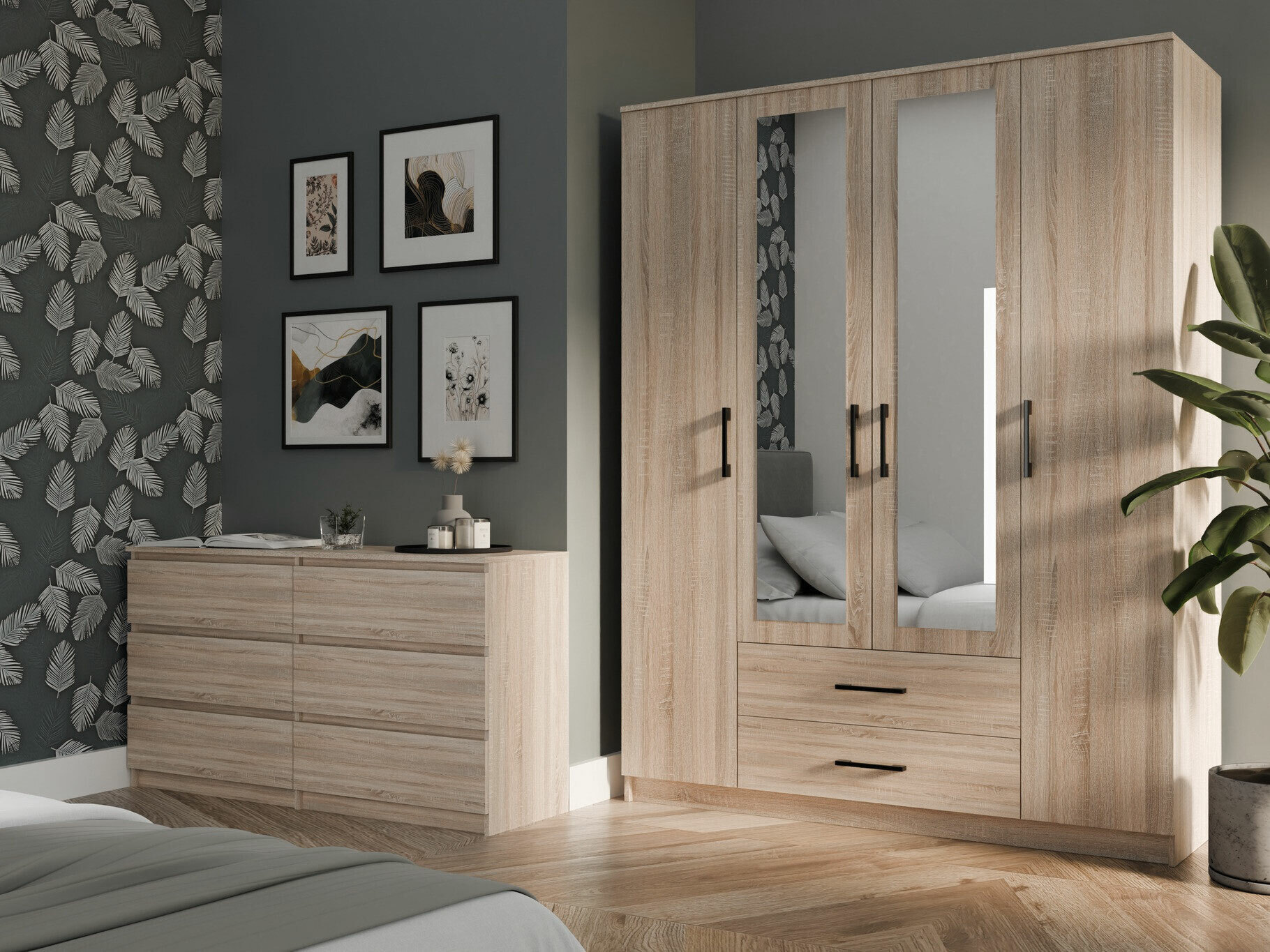 Armoire Mandeville 117 (Sonoma chêne)