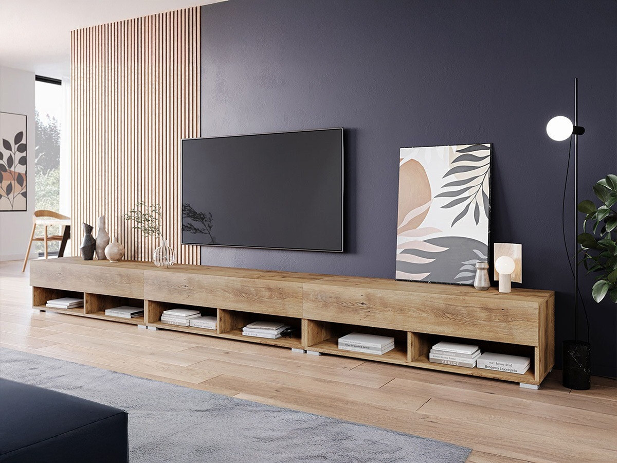 Meuble TV Sarasota 144 (Châtaigne)