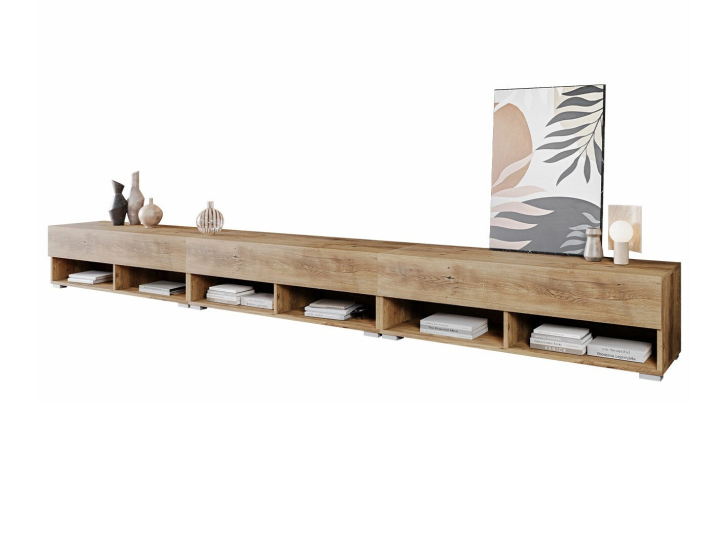 Meuble TV Sarasota 144 (Châtaigne)