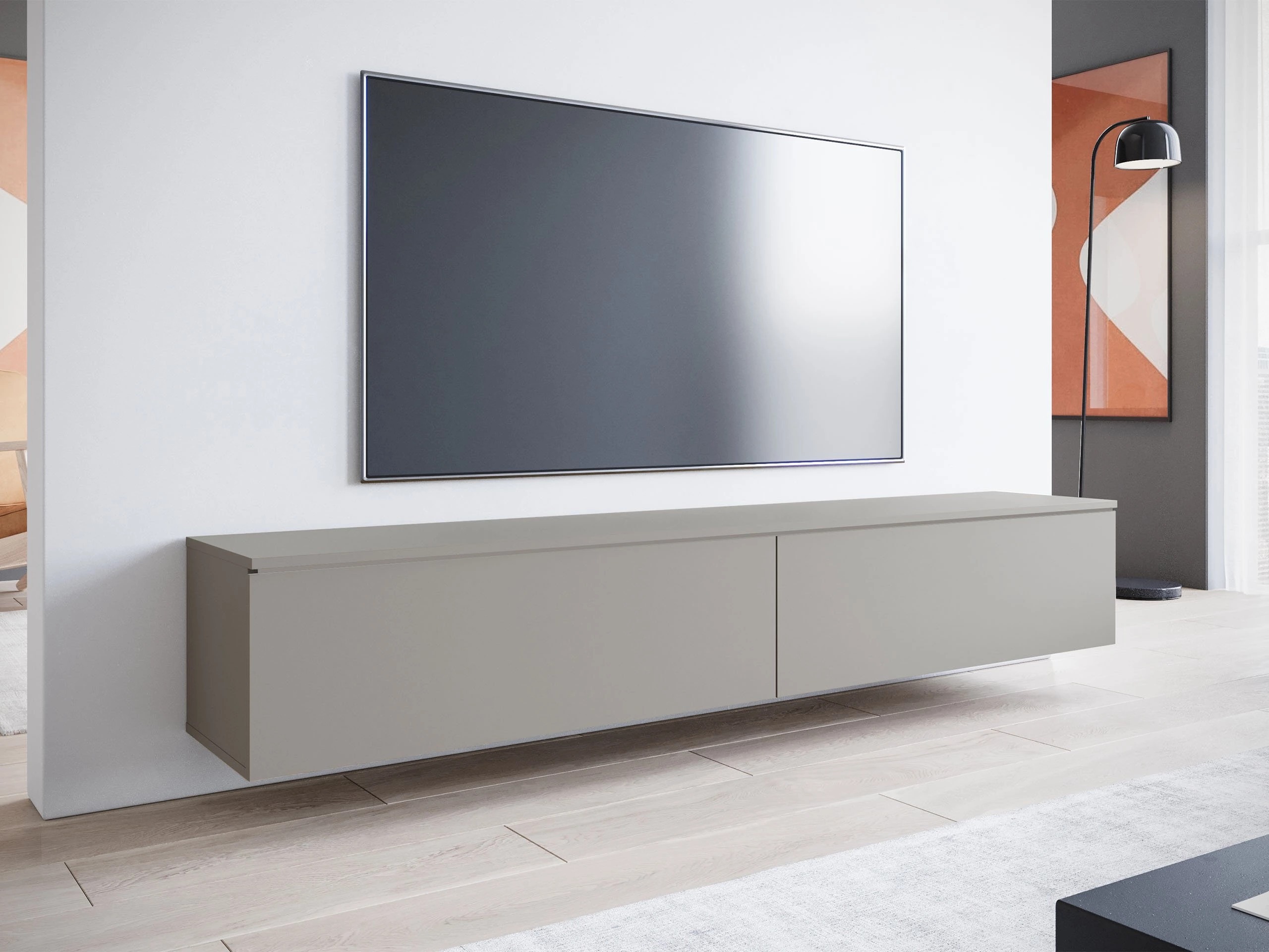 Meuble TV Scientia I (Gris)