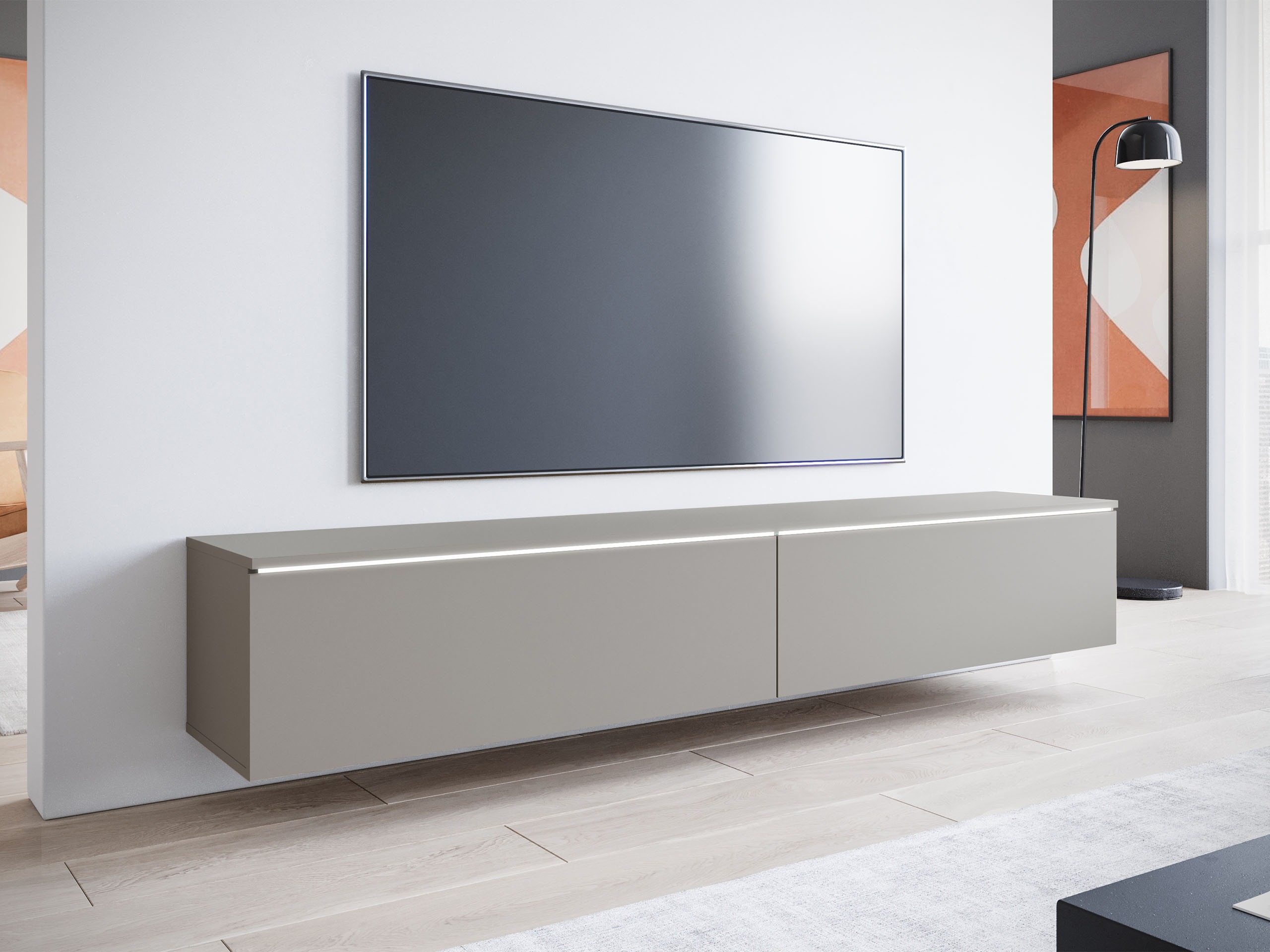 Meuble TV Scientia I (Gris)