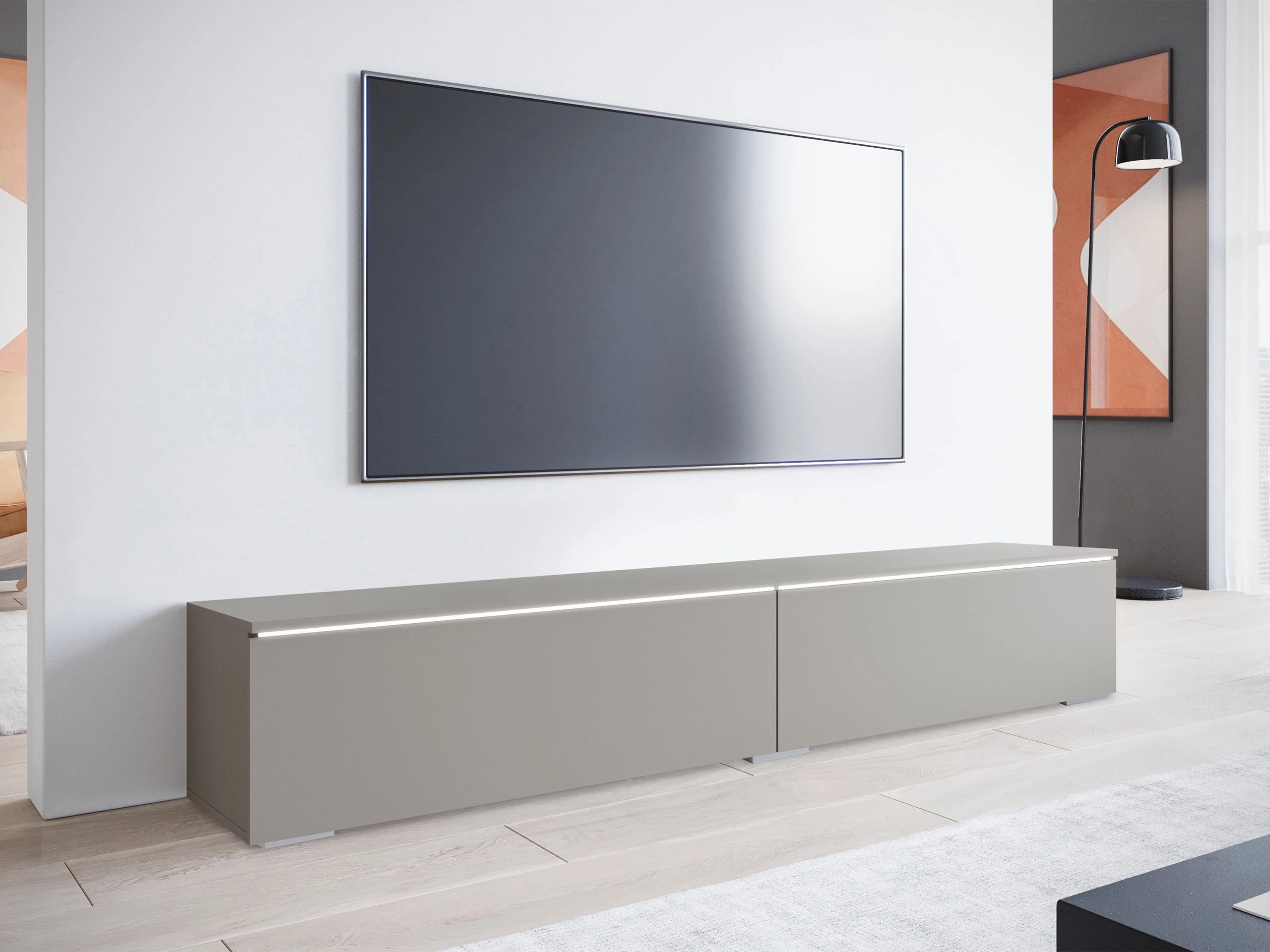 Meuble TV Scientia I (Gris)