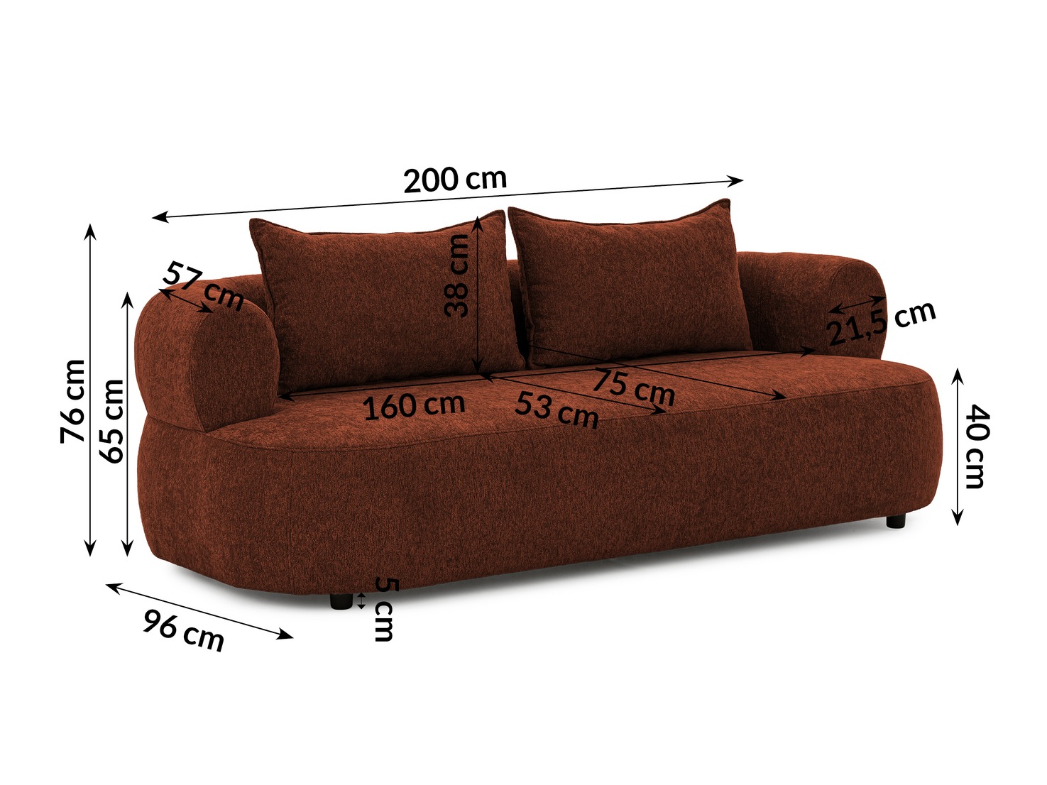 Canapé Rocklin 103 (Toro 155)