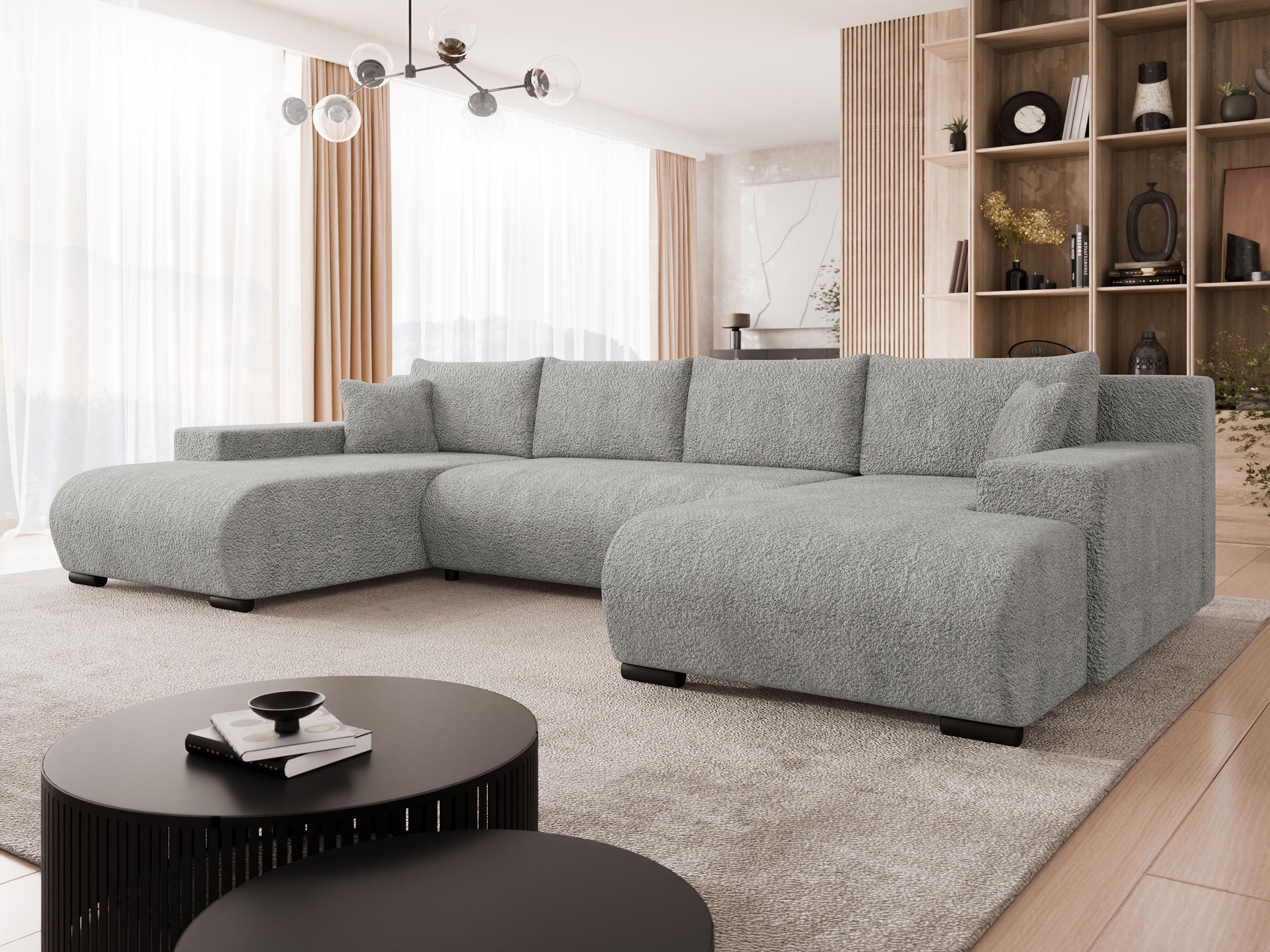 Canapé d'angle Comfivo Equus (Coral 75)