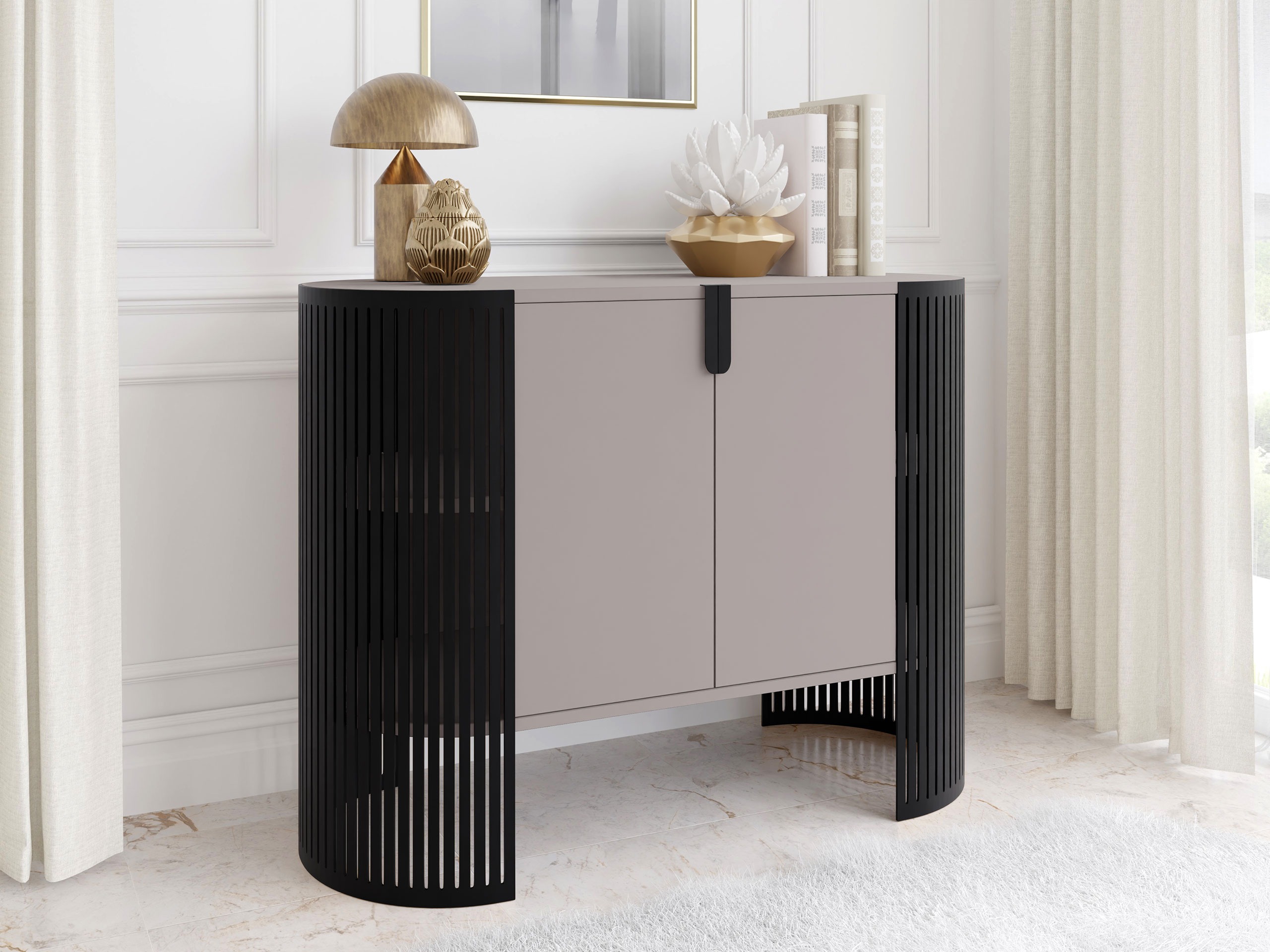 Buffet Civer (Noir + Cachemire)