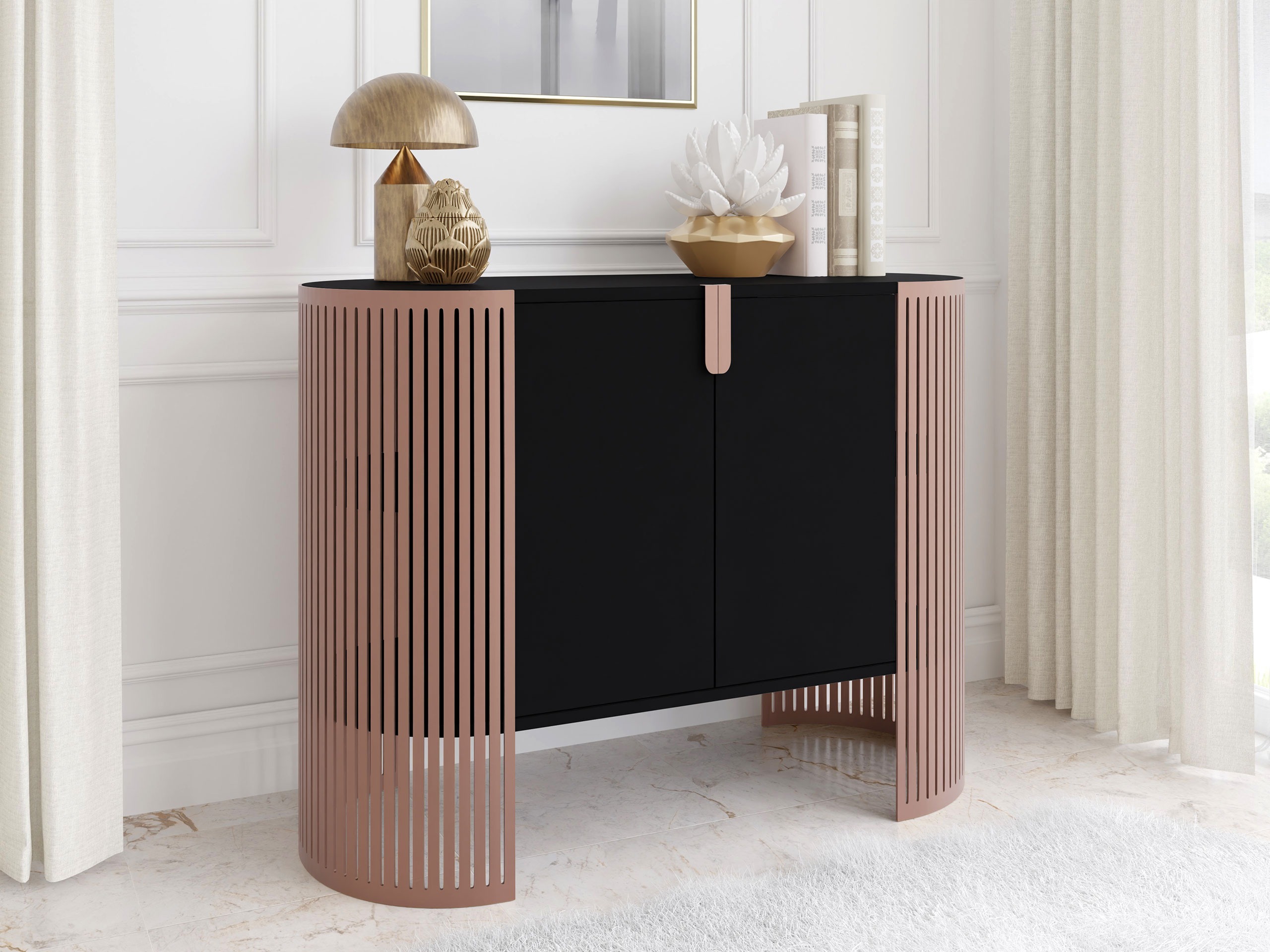 Buffet Sordore 130 (Rose + Noir)