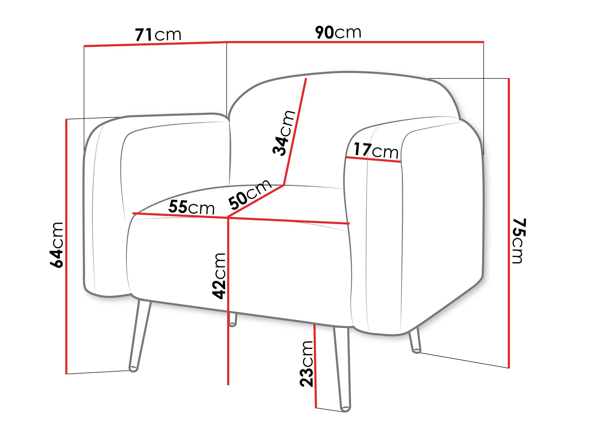 Fauteuil Comfivo 486 (Uttario Velvet 2952)