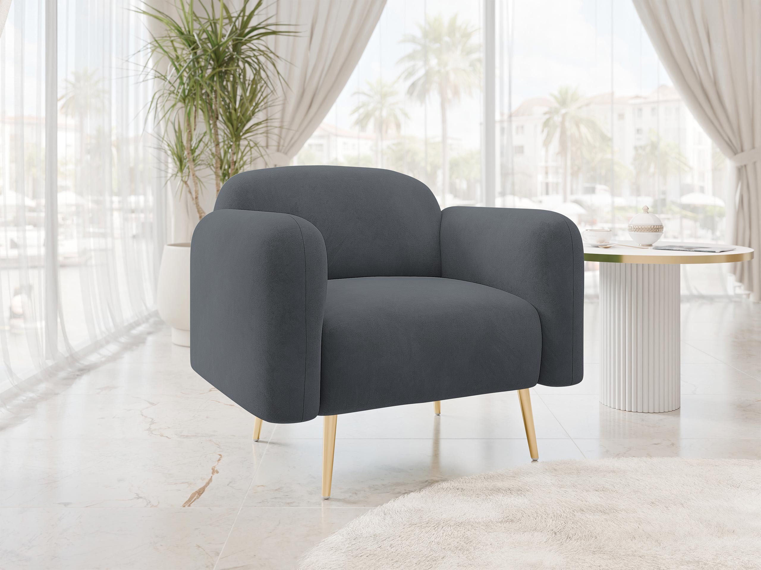 Fauteuil Comfivo 486 (Uttario Velvet 2970)