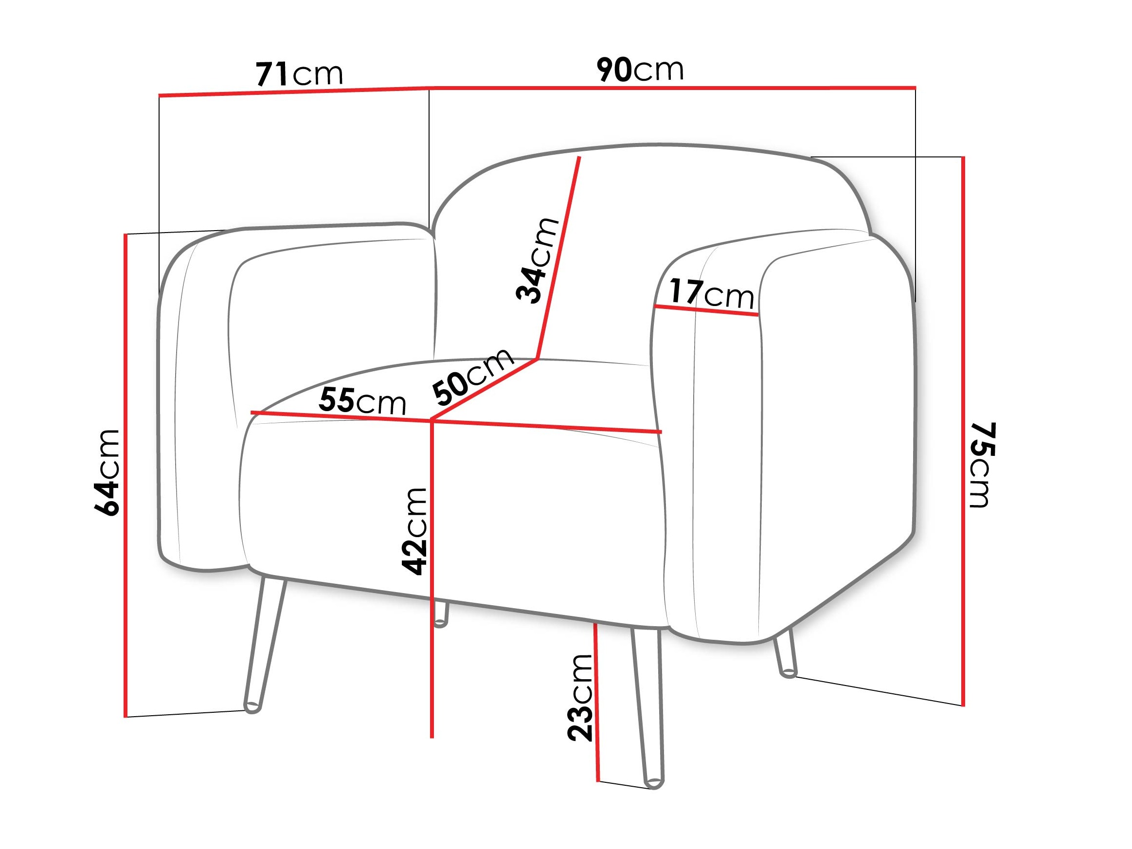 Fauteuil Comfivo 486 (Uttario Velvet 2970)