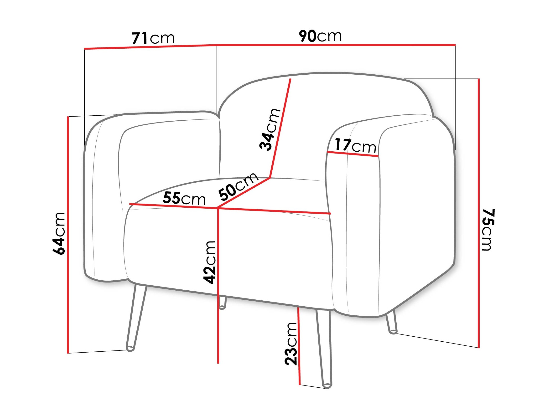 Fauteuil Comfivo 486 (Uttario Velvet 2972)
