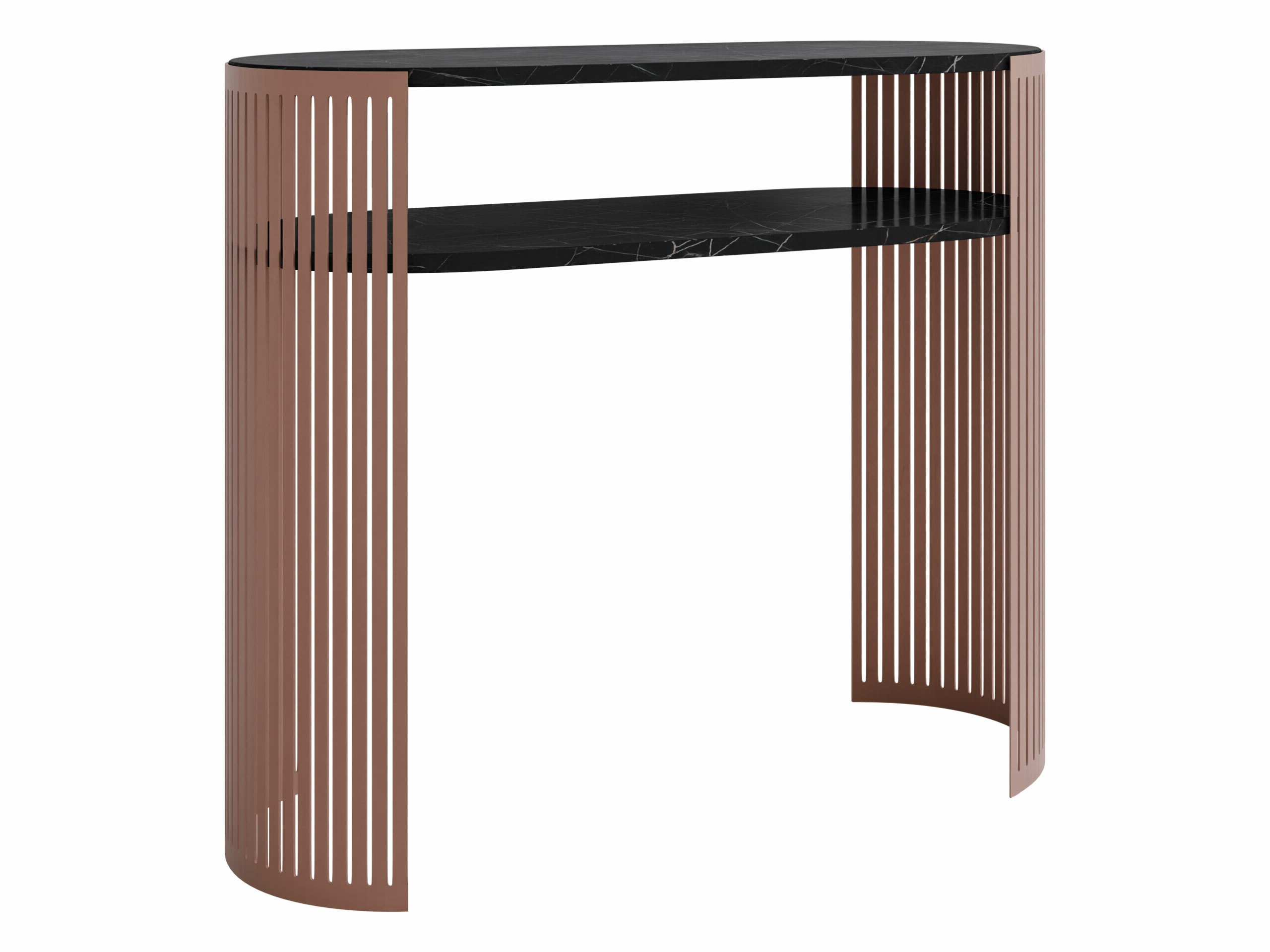 Console Evanola 117 (Rose + Marbre noir)