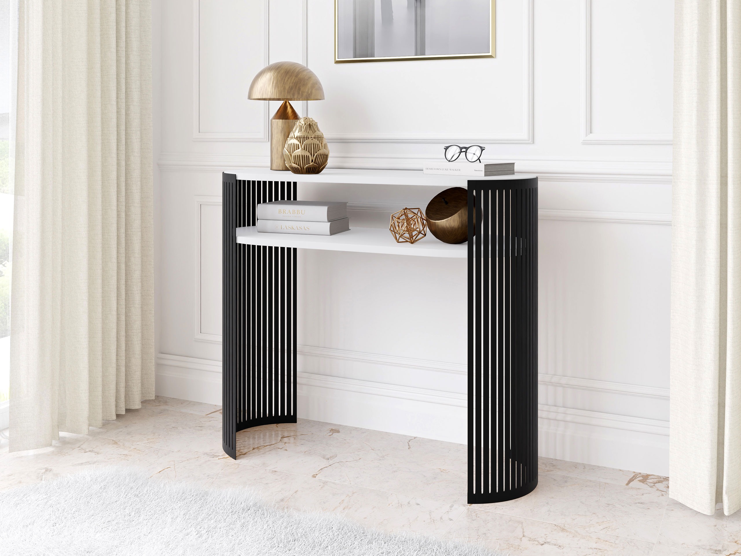 Console Sordore 132 (Noir + Blanc)