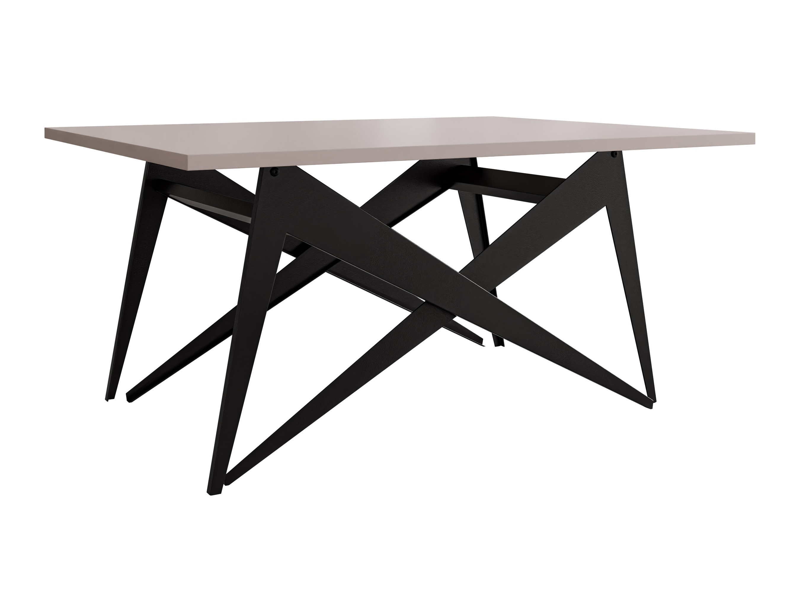 Table basse transformateur Oswego 150 (Cachemire + Noir)
