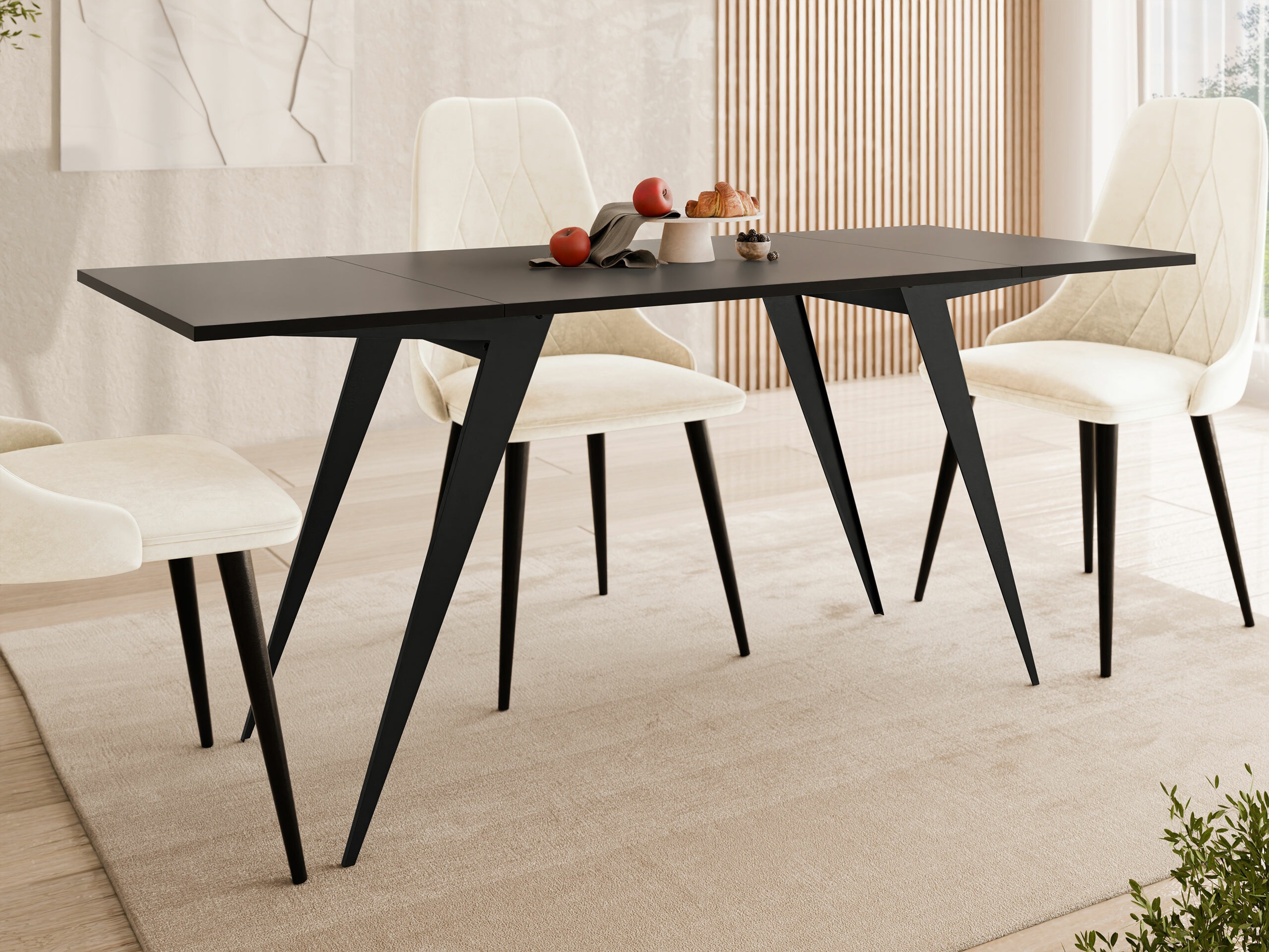 Table basse transformateur Oswego 150 (Noir)