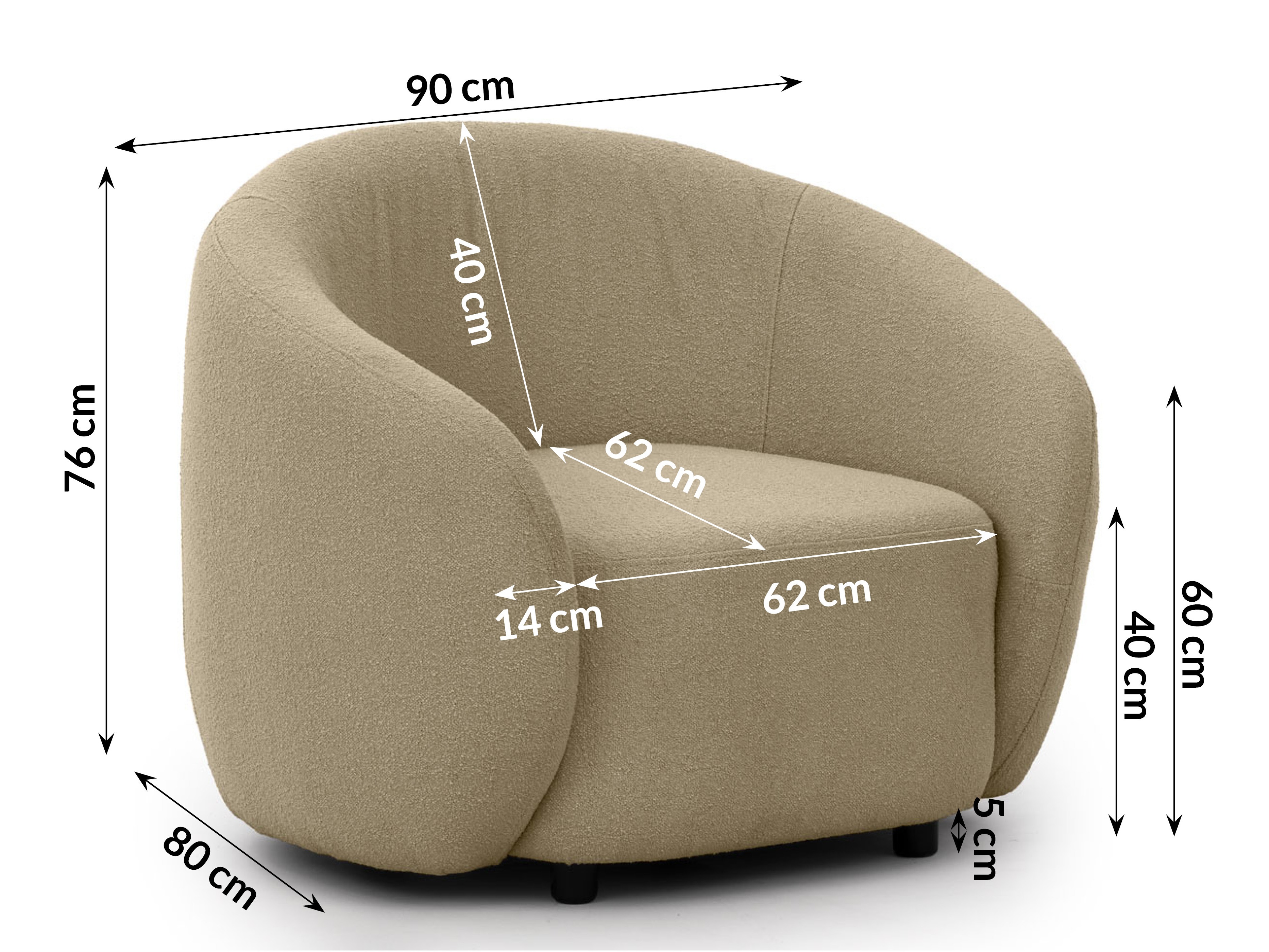 Fauteuil Rocklin 110 (Loop 04)