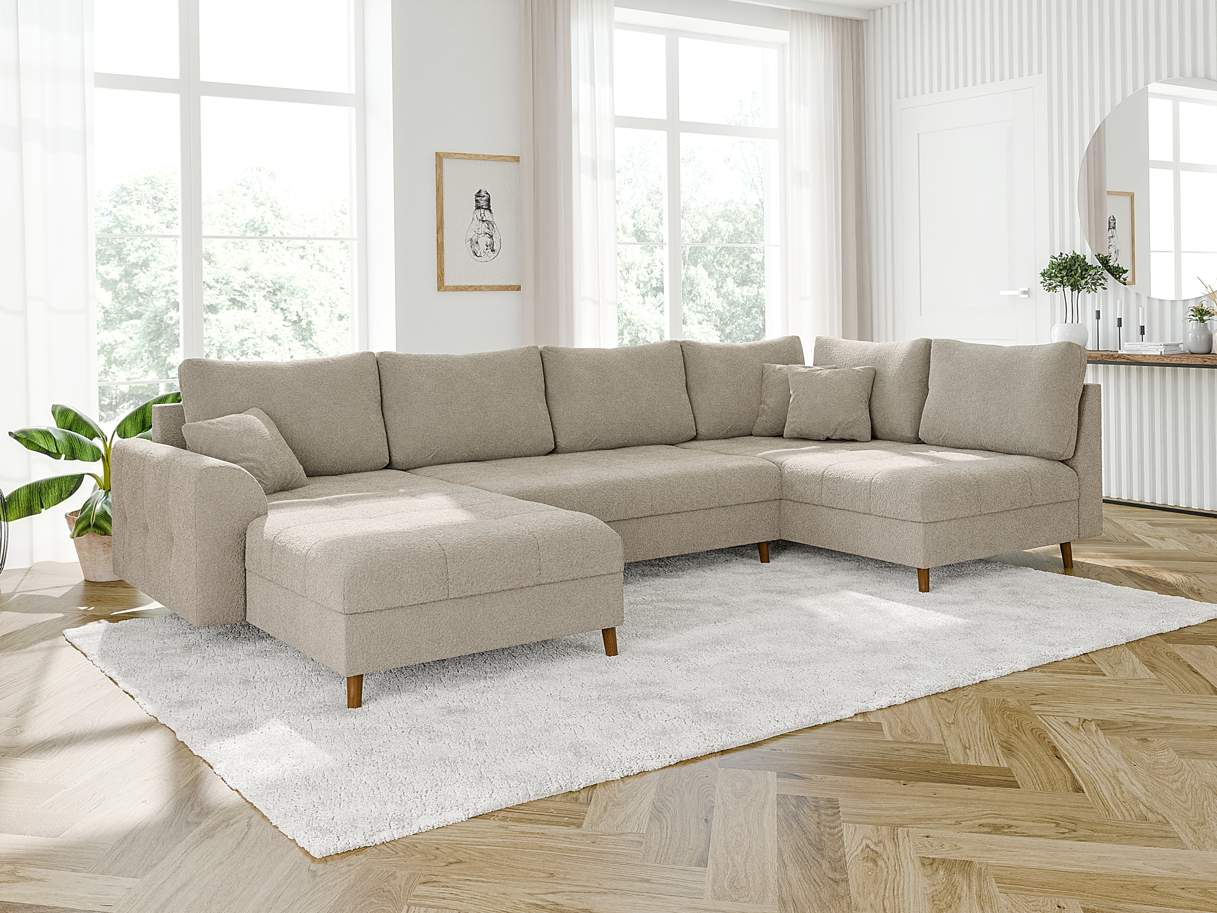 Canapé d'angle Elbmori 101 (Coral 65)