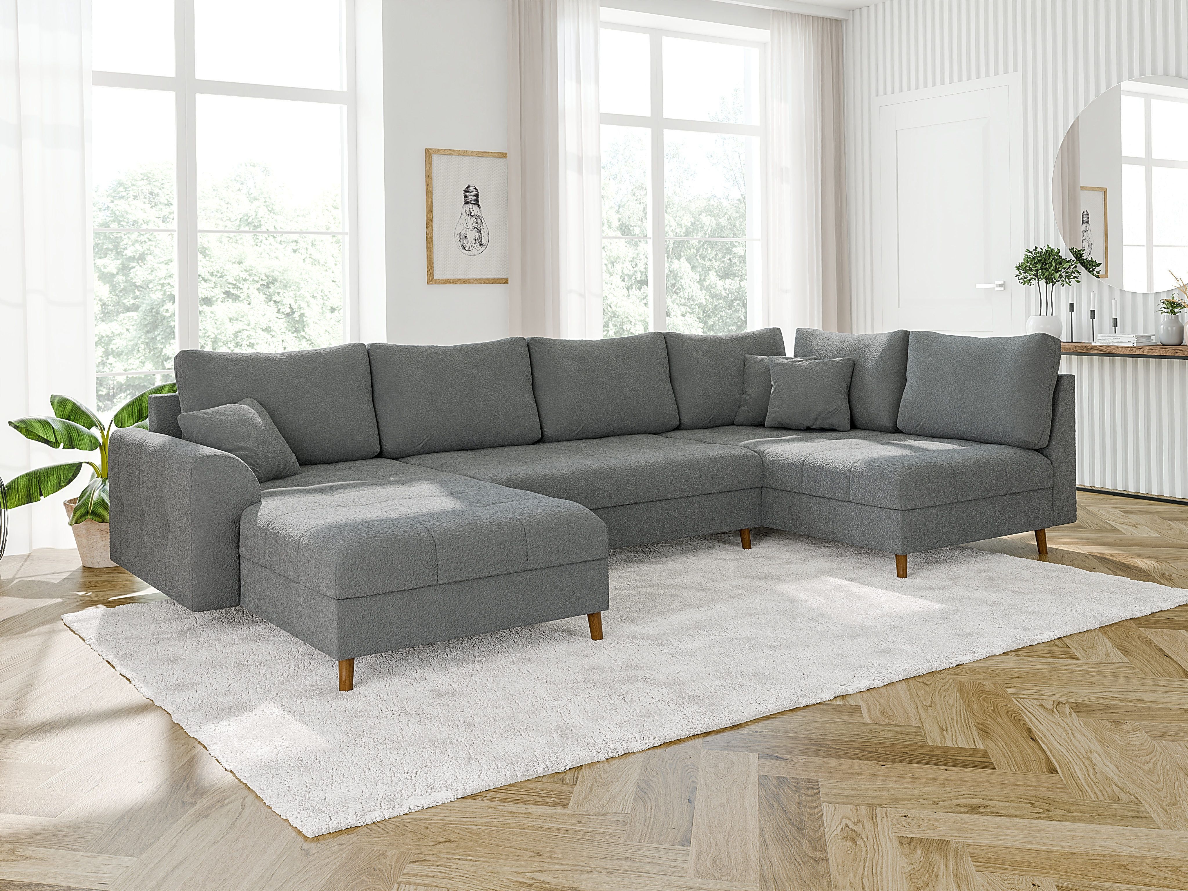 Canapé d'angle Elbmori 101 (Coral 75)