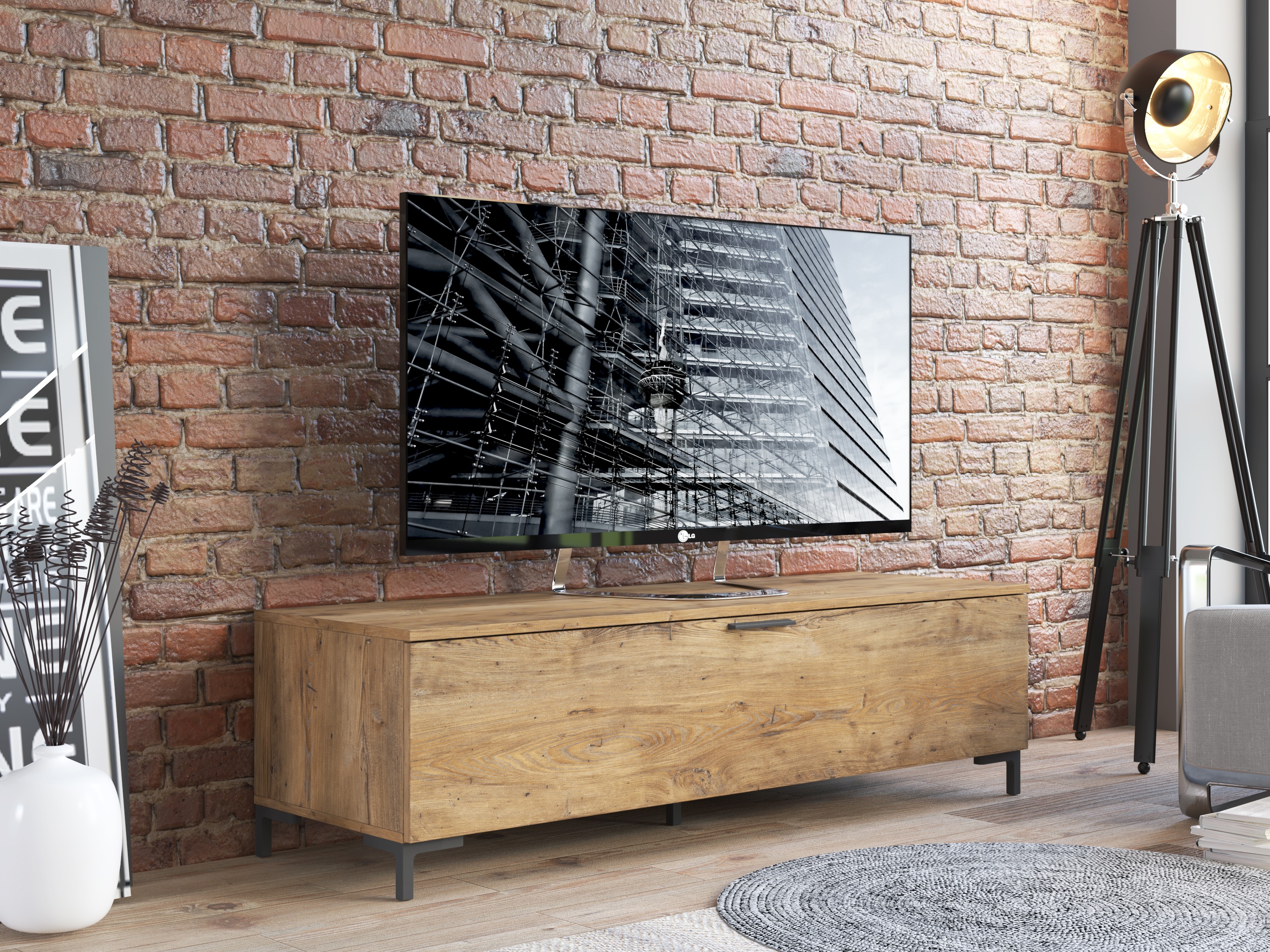 Meuble TV Salnola 103 (Châtaigne)
