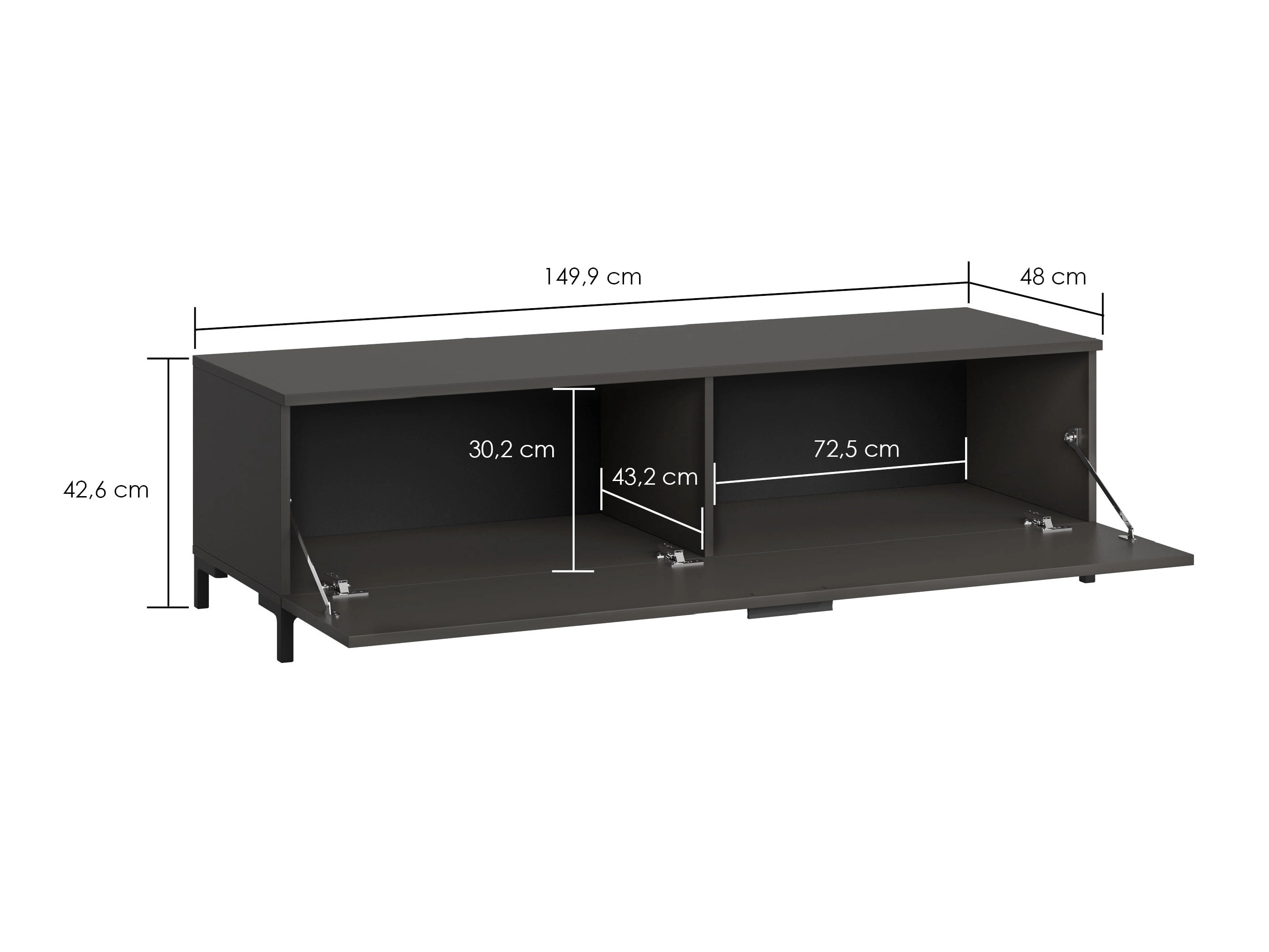 Meuble TV Salnola 103 (Châtaigne)