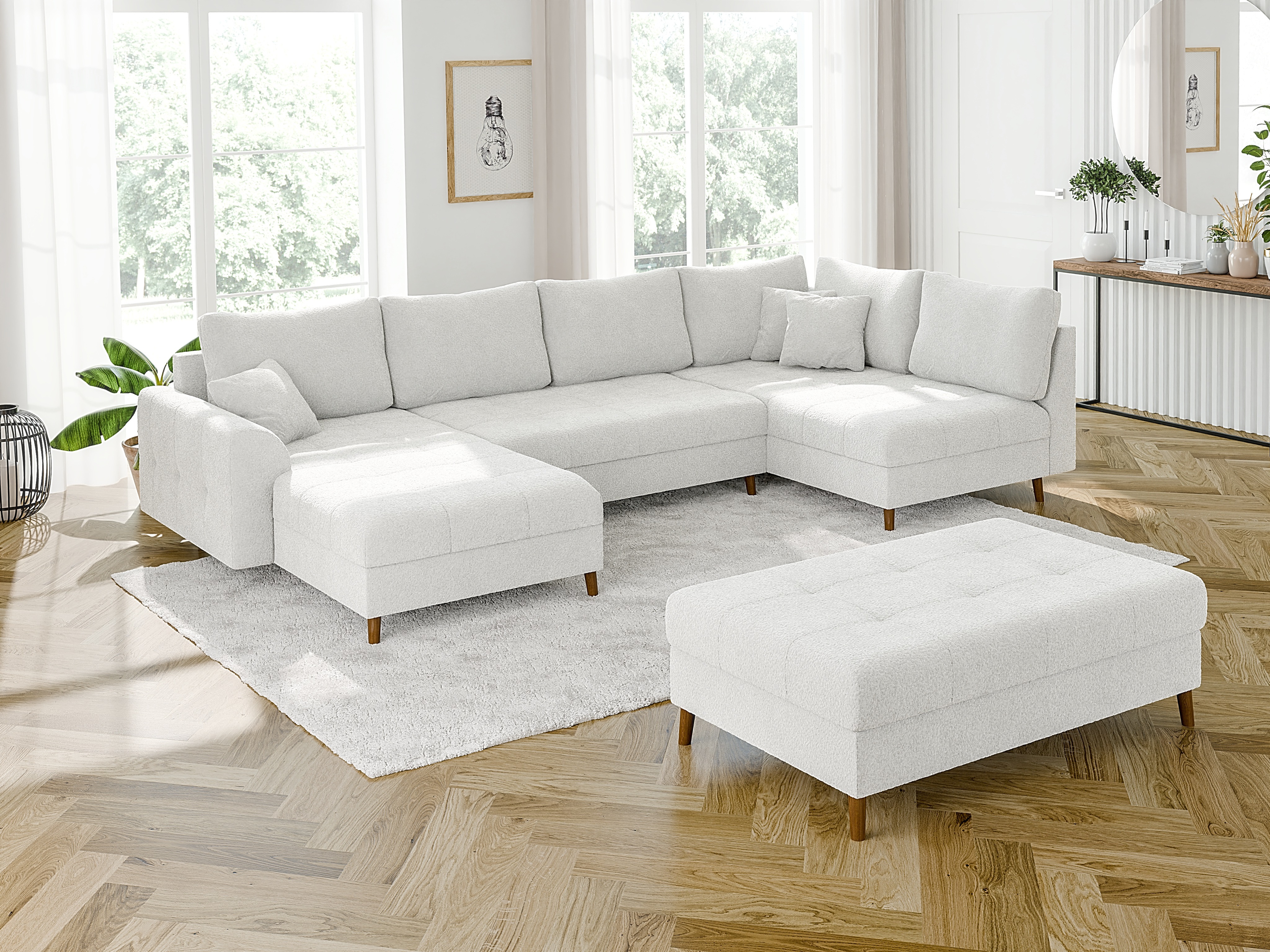 Pouf Elbmori 102 (Coral 70)